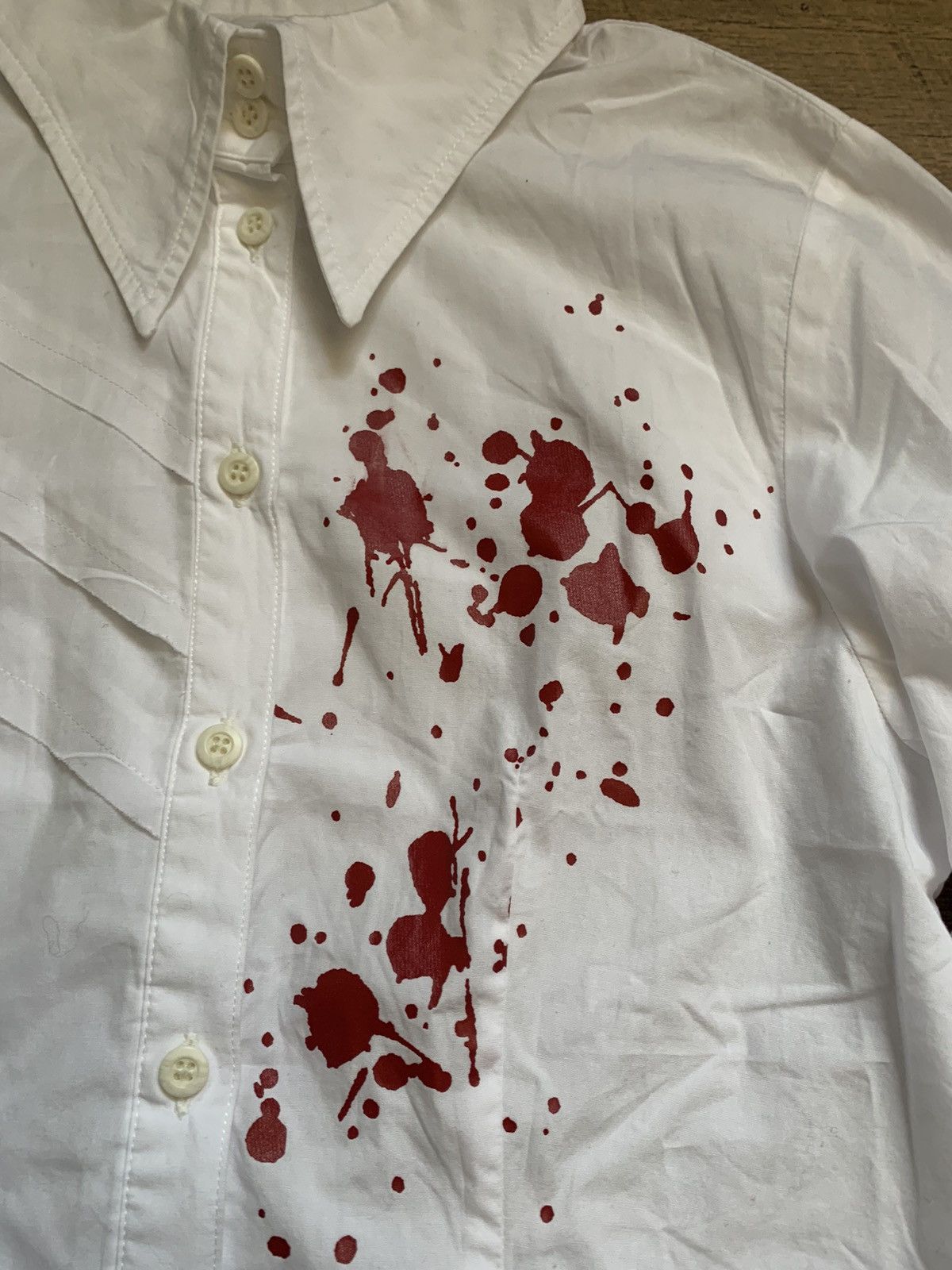 Japanese Brand × Other Peace Now Bloody Button up Size US S / EU 44-46 / 1 - 2 Thumbnail