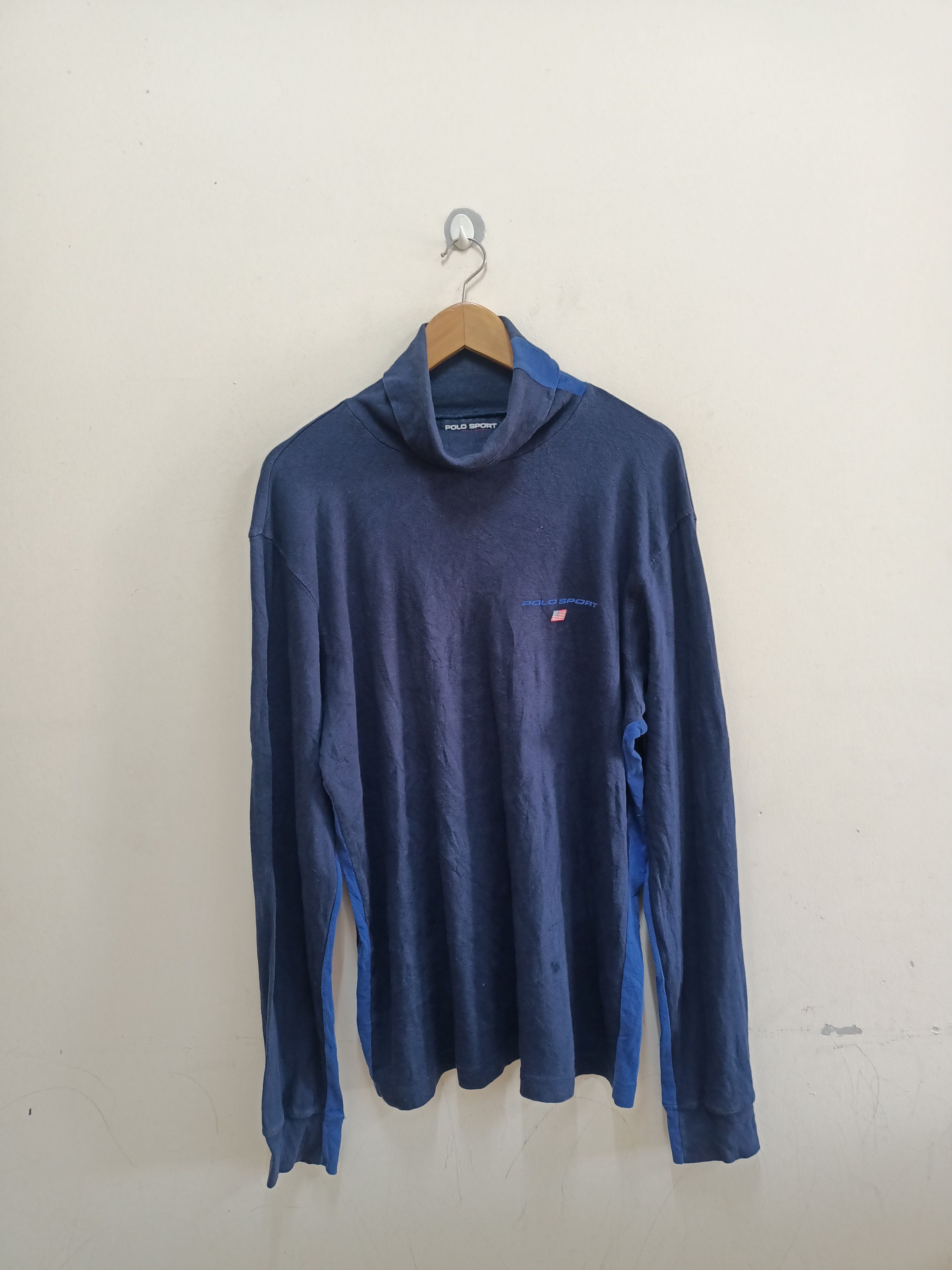 Polo Ralph Lauren Vintage Rare Polo Sport by Ralph Lauren turtle neck Size US XL / EU 56 / 4 - 8 Thumbnail