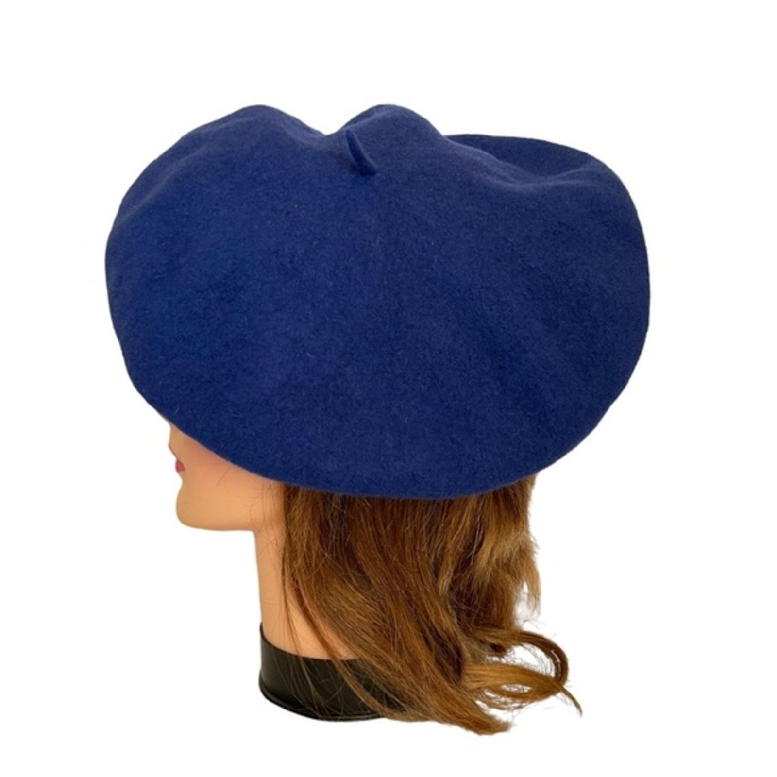Vintage Vintage Aris Blue Lambswool Beret Size ONE SIZE - 10 Thumbnail