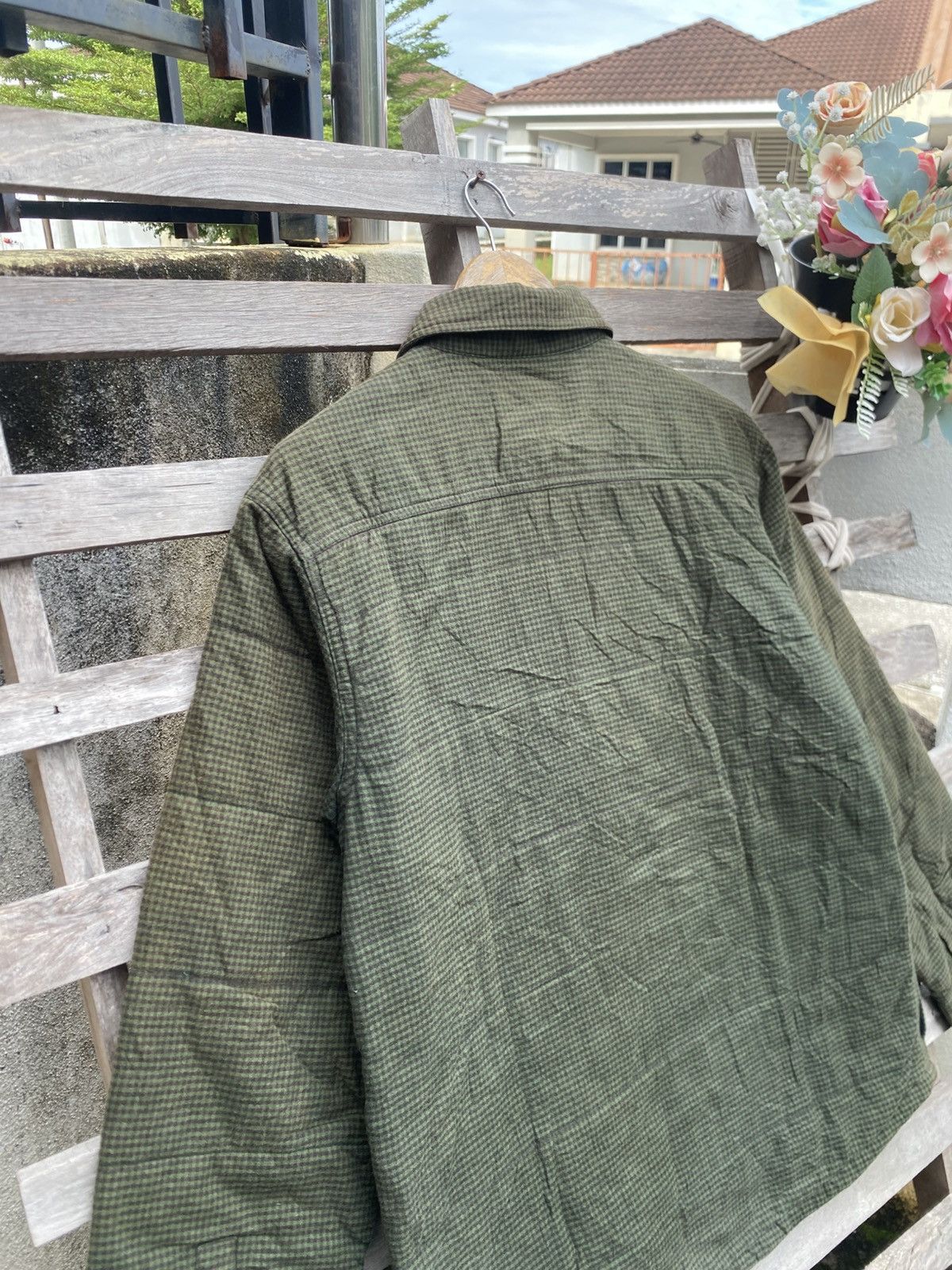 L.L. Bean Vintage L.L Bean Checkered Puffer Jacket - sunfaded Size US S / EU 44-46 / 1 - 6 Thumbnail