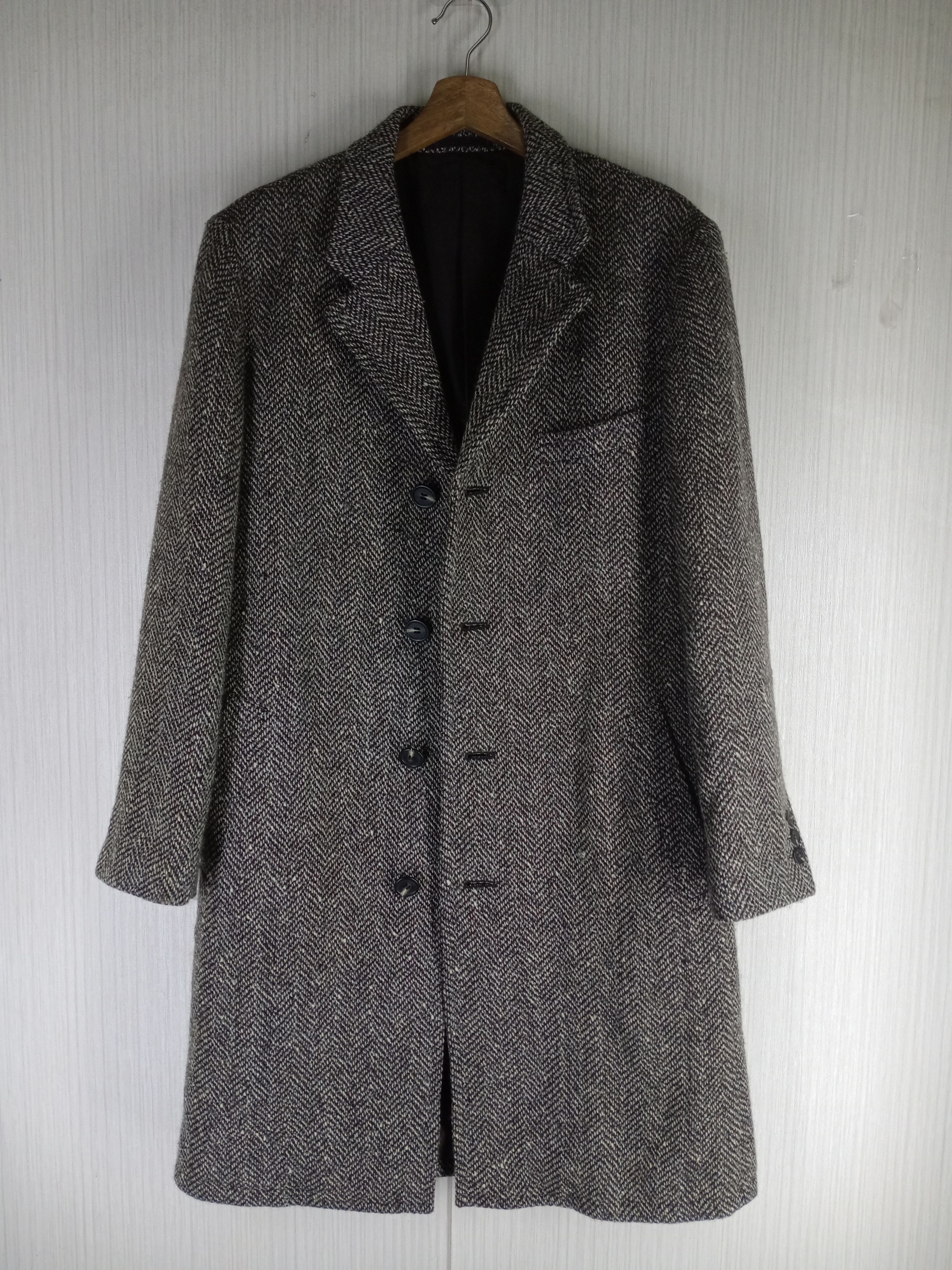 Tornado Mart Rare Vintage Tornado Mart Wool Trench Coat Jacket Size US M / EU 48-50 / 2 - 4 Thumbnail