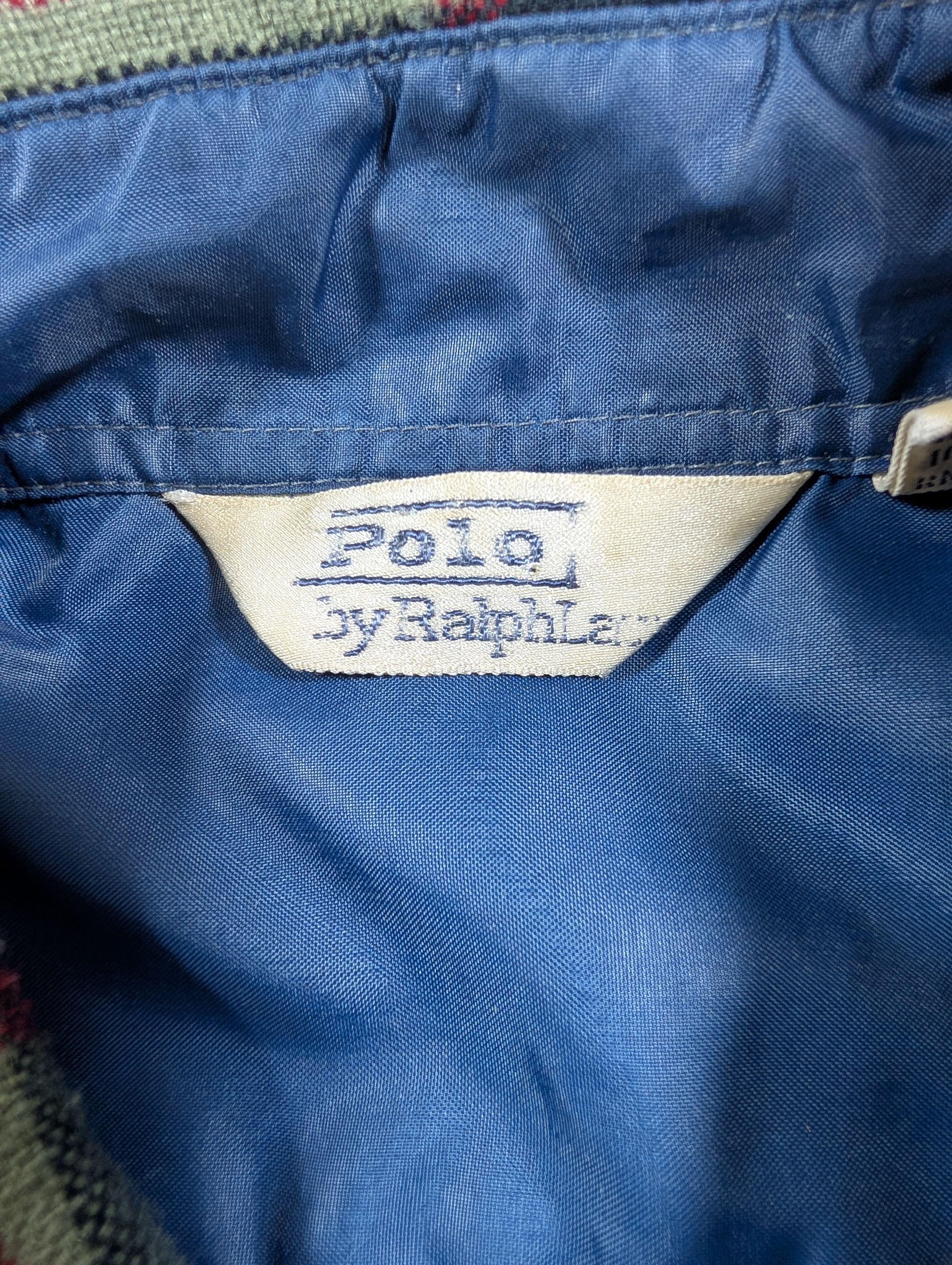 Ralph Lauren Rare Vintage Polo Ralph Lauren Shacket Wool Plaid Korea 80s Size US L / EU 52-54 / 3 - 6 Thumbnail