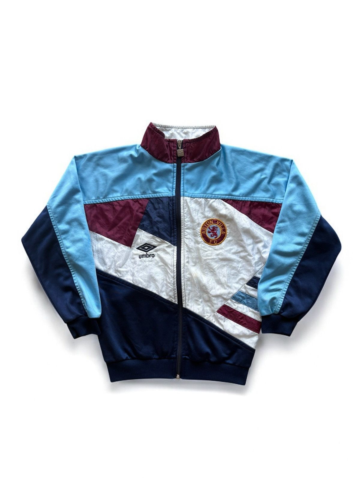 Umbro Aston Villa Football Tracksuit 1990 92 Premier League Size US XXS / EU 40 - 1 Thumbnail