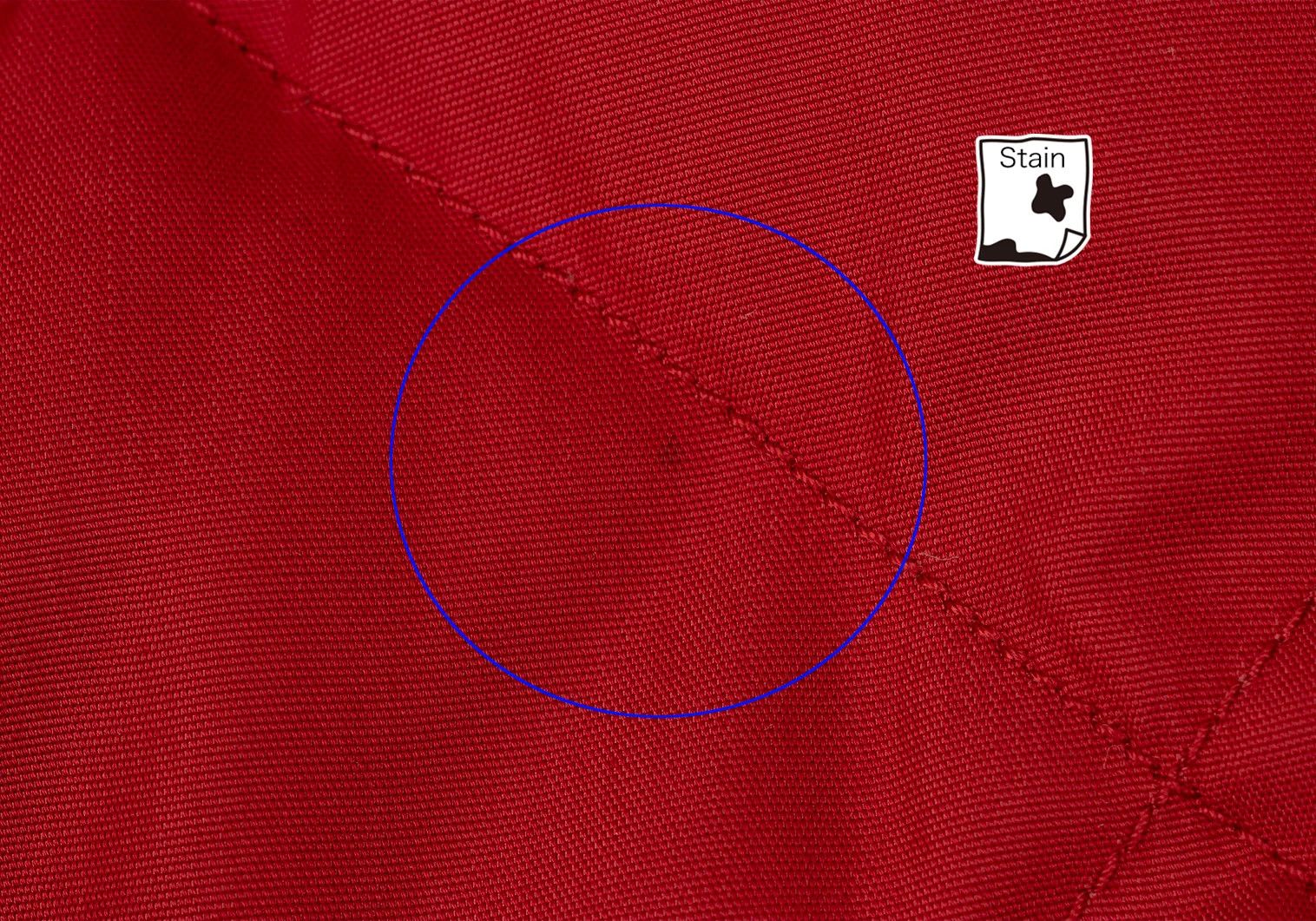 Junya Watanabe Quilted Down Hooded Jacket in Red, Size XS Size US XS / EU 42 / 0 - 3 Thumbnail