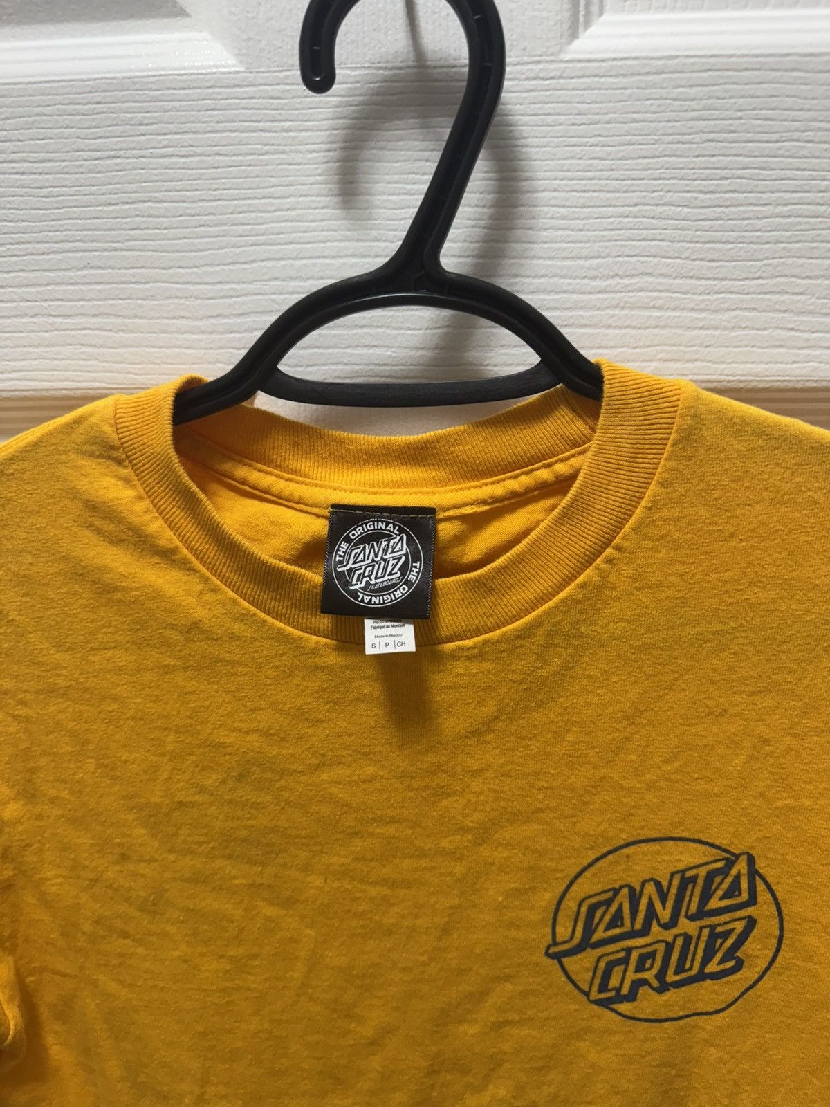 Santa Cruz Skateboards Santa Cruz Vintage Skater Logo Shirt Double Sided Yellow Size US S / EU 44-46 / 1 - 2 Thumbnail