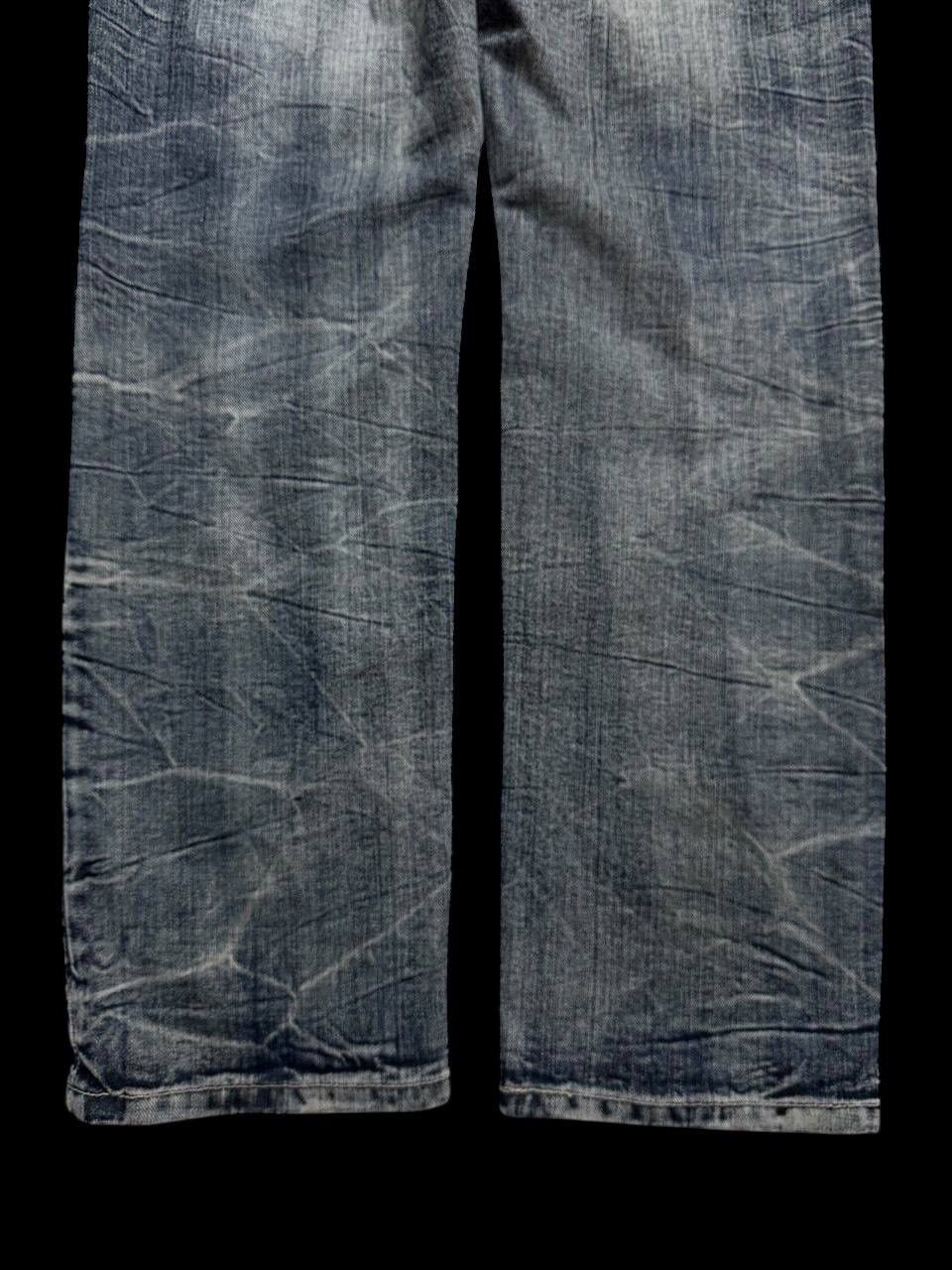 Seditionaries INSANE PUNK JEAN Japanese Washed Whisker Studded Distressed Size US 29 - 22 Thumbnail