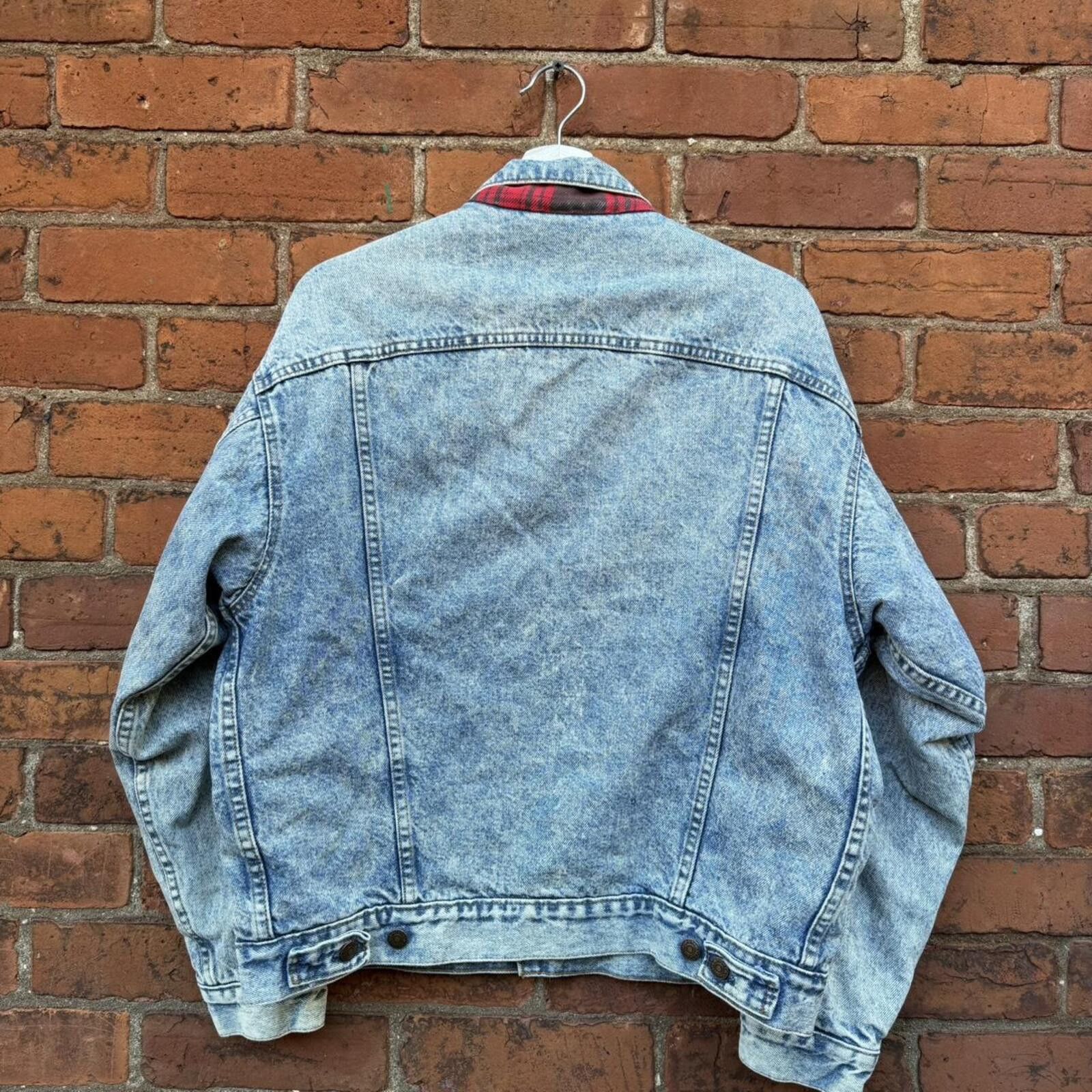 Levi's vintage Levi’s flannel lined jean jacket 1989 M Size US M / EU 48-50 / 2 - 4 Thumbnail