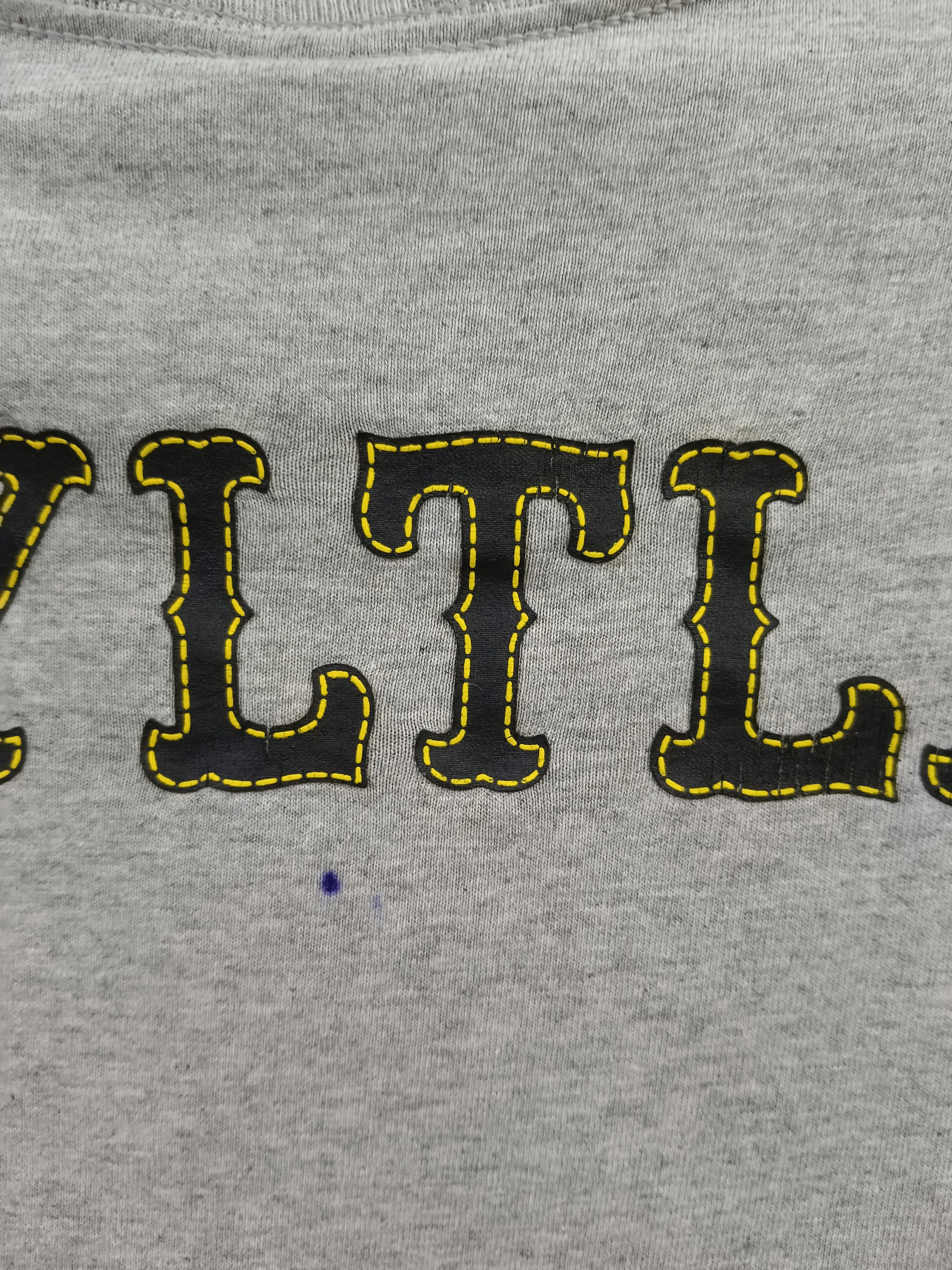 Stussy × Vintage DISTRESSED STUSSY SPELLOUT PACTHWORK Size US S / EU 44-46 / 1 - 5 Thumbnail