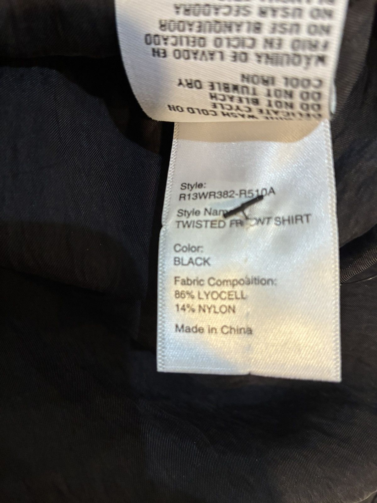 R13 Twisted front shirt XS Size XS / US 0-2 / IT 36-38 - 11 Thumbnail