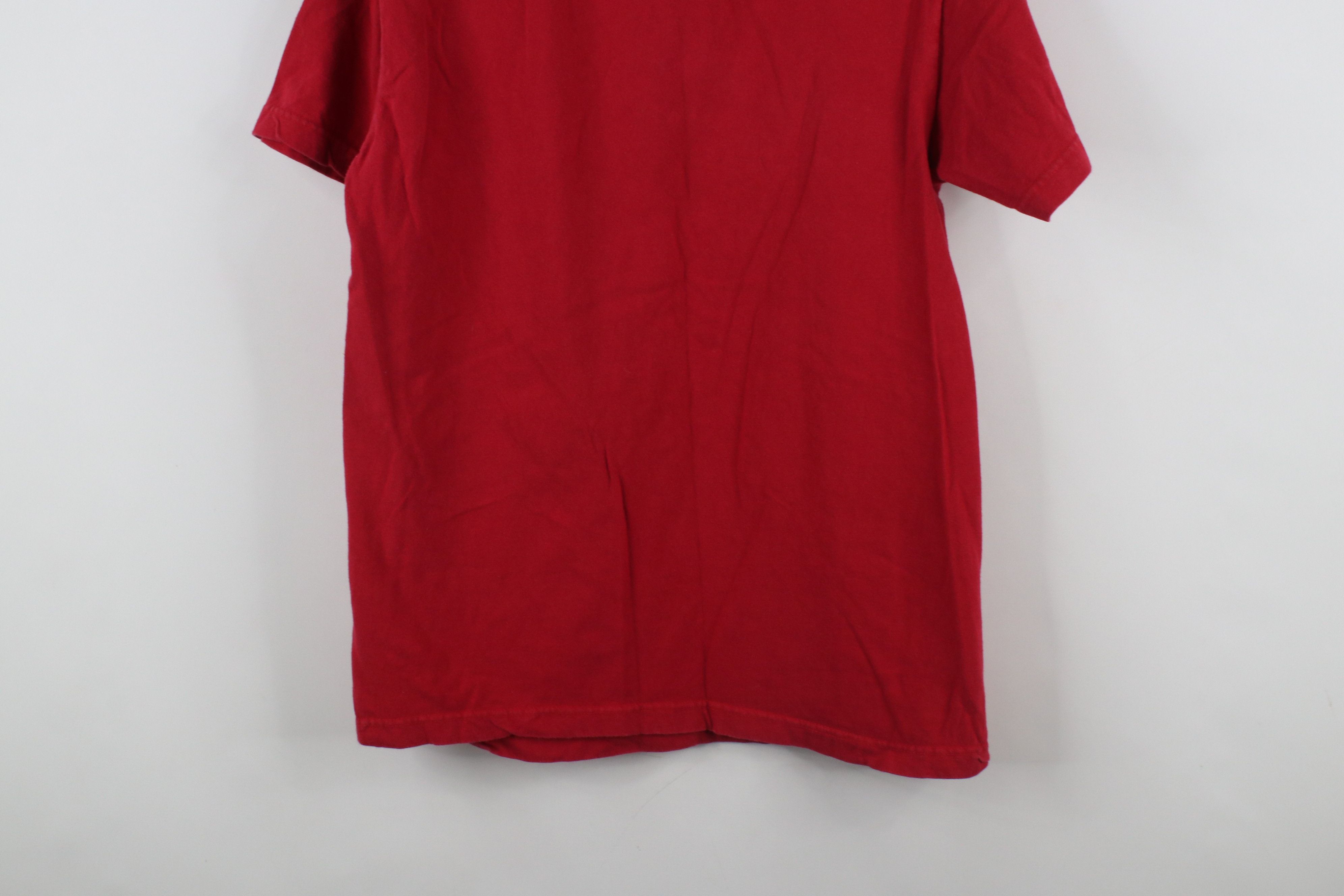 Fox Racing × Vintage Vintage Fox Racing Big Logo Short Sleeve T-Shirt Red Cotton Size US M / EU 48-50 / 2 - 11 Thumbnail