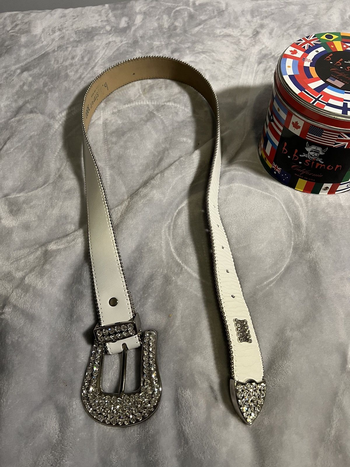 B.B. Simon BB Simon Belt Size 36 - 3 Thumbnail