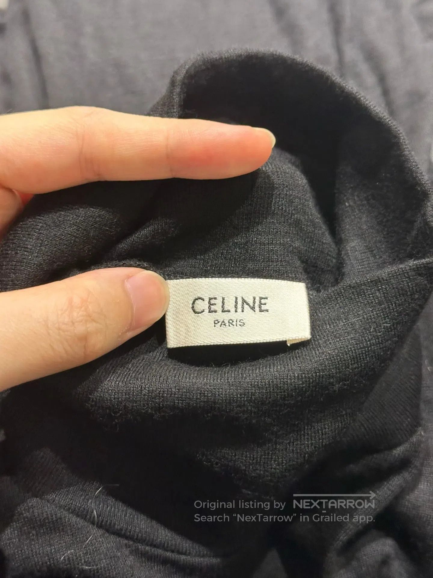 Celine CELINE High Neck Knit Top| Size US M / EU 48-50 / 2 - 4 Thumbnail