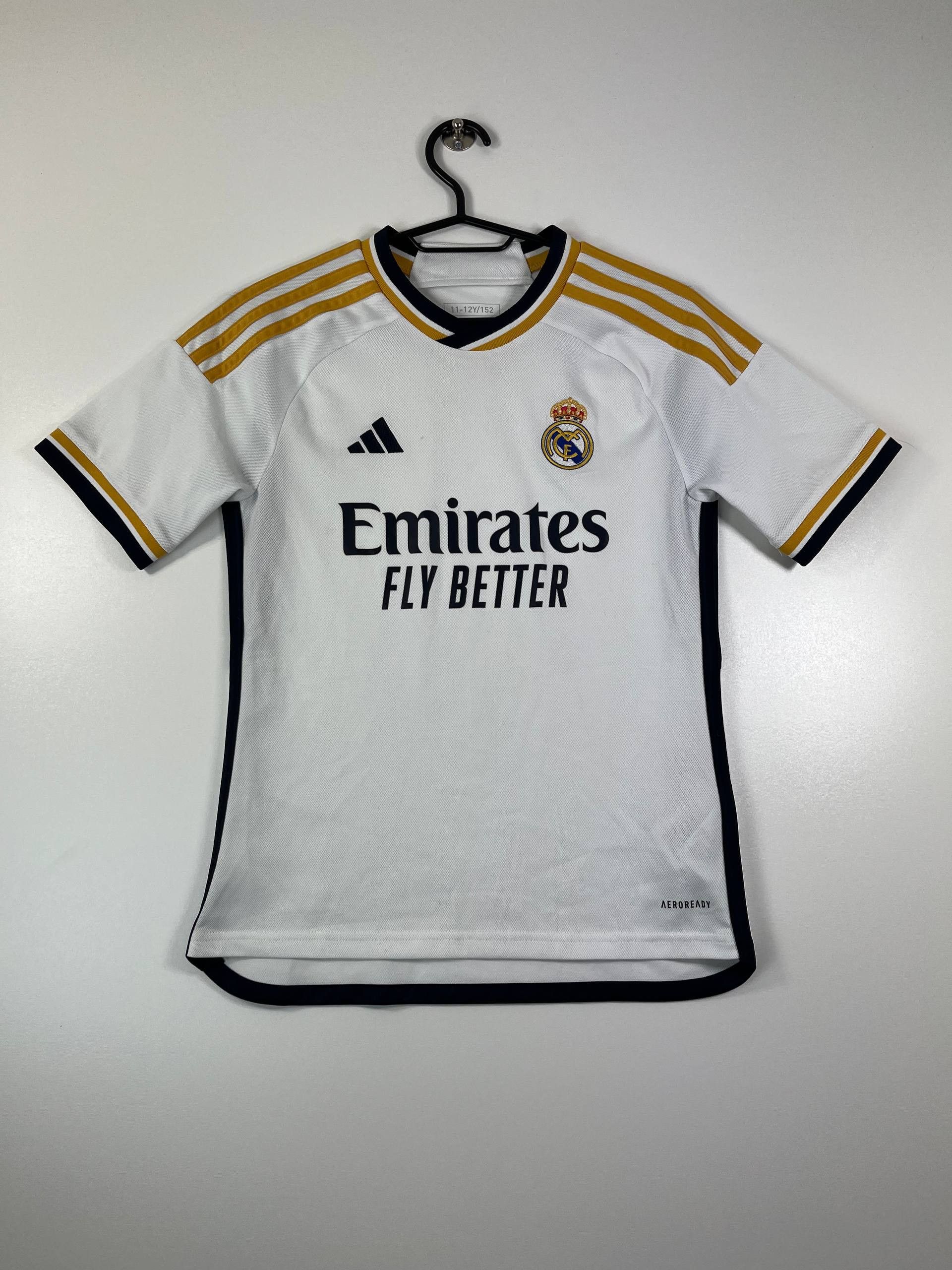 Adidas Real Madrid Jersey Home Football 2023-24 Adidas Boys Sz XS Size US XXS / EU 40 - 1 Thumbnail