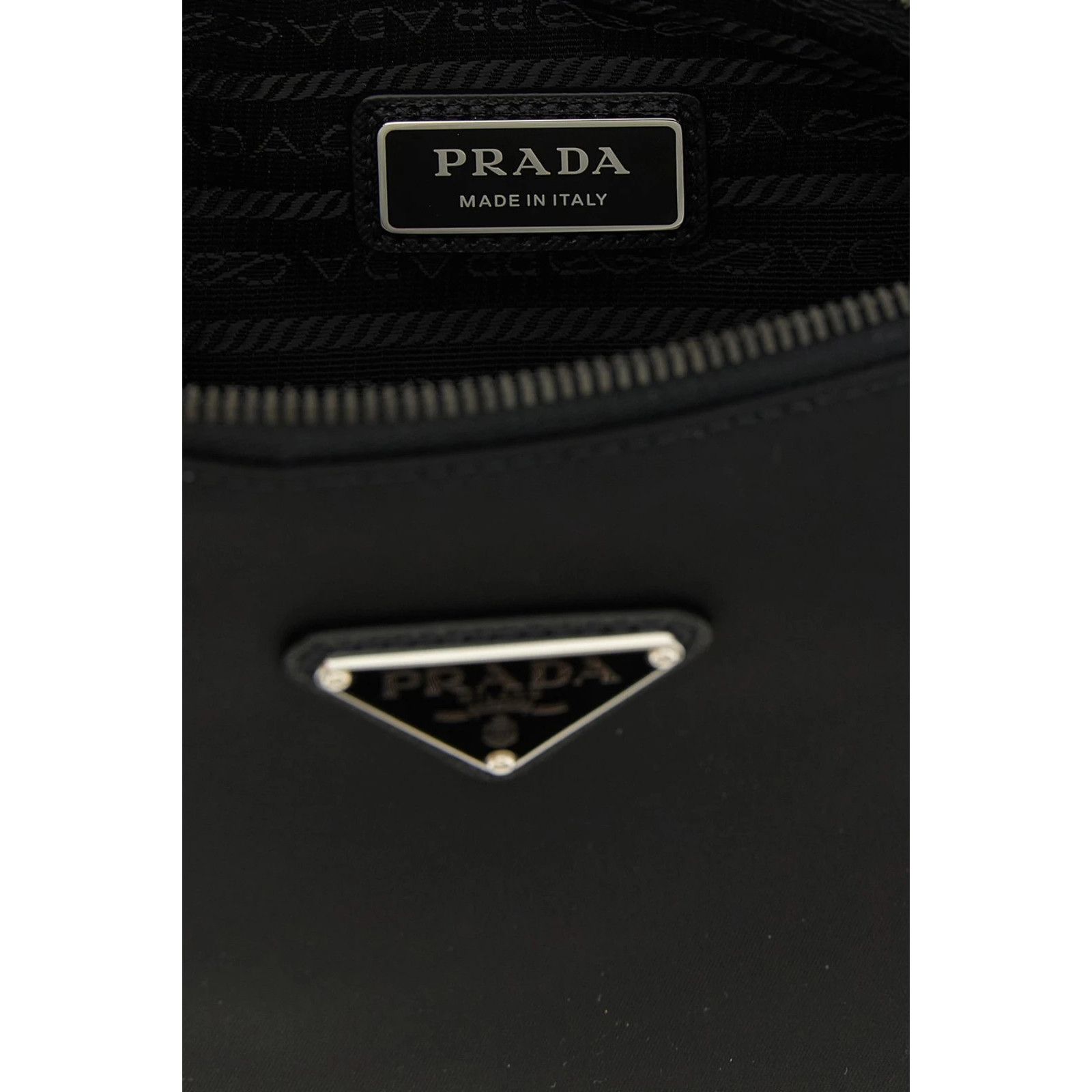 Prada PRADA Black Re-Nylon Crossbody Bag New & Authentic Size ONE SIZE - 4 Thumbnail