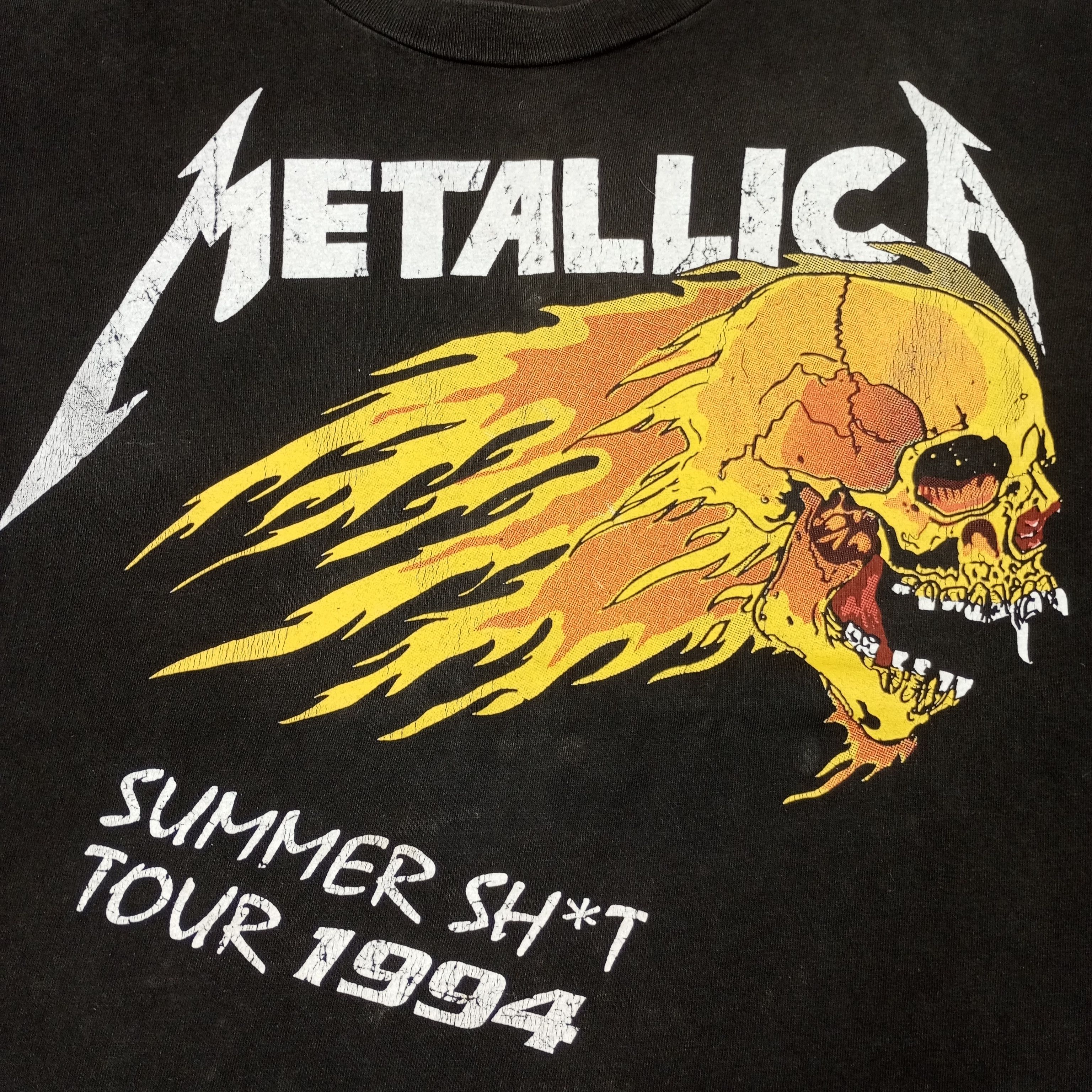 Band Tees × Vintage Metallica Rock Band Music Summer Tour Vintage Tshirt Size US XXL / EU 58 / 5 - 2 Thumbnail