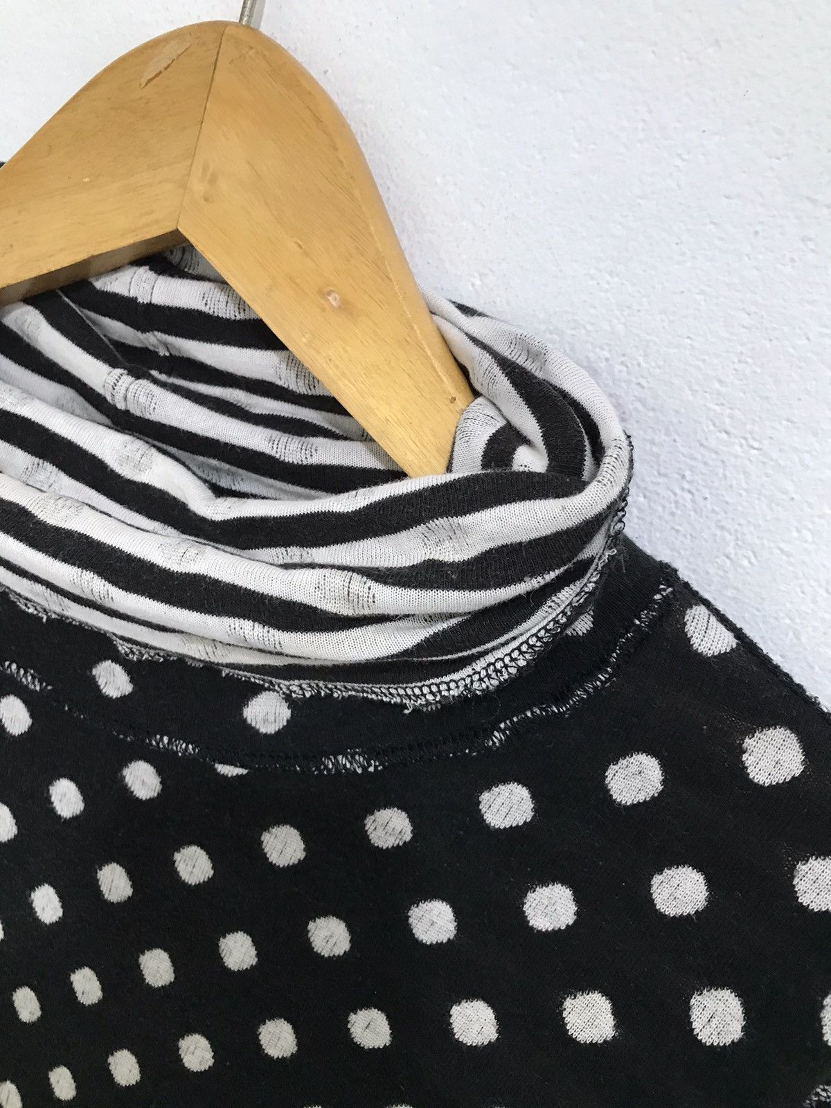 Yohji Yamamoto Undefined Reversible Striped Long sleeve polkadot Size US L / EU 52-54 / 3 - 8 Thumbnail