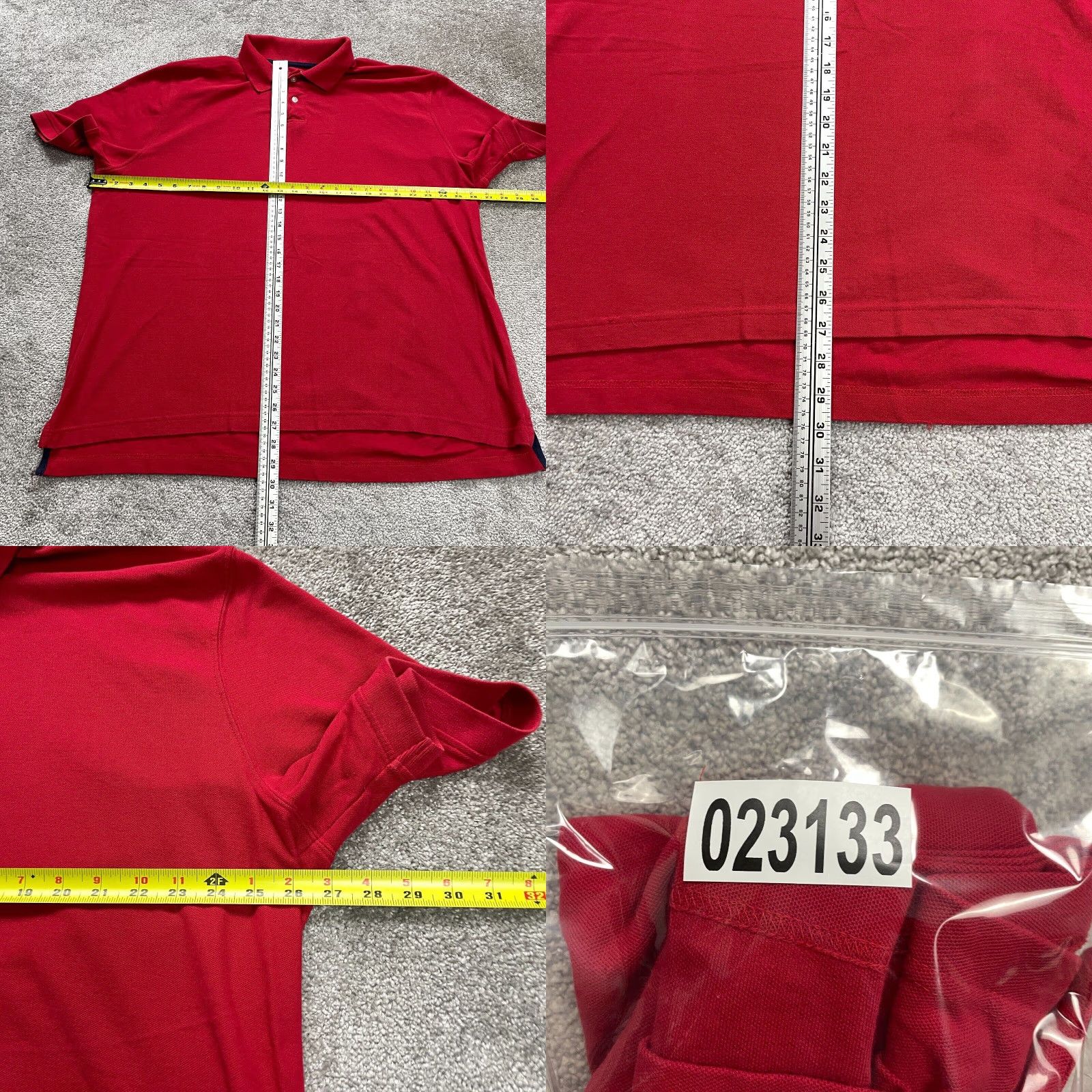 Vintage Saddlebred Polo Shirt Mens XXL Red Short Sleeve Cotton Casual Golf Comfort Flex Size US XXL / EU 58 / 5 - 8 Thumbnail