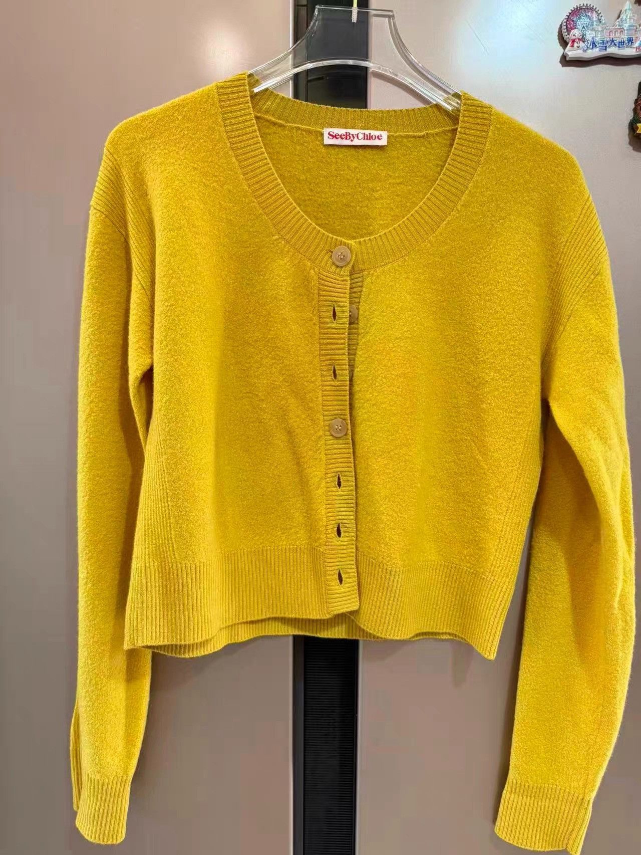 See by Chloe See By Chloé Wool Knit Cardigan K31 Size S / US 4 / IT 40 - 1 Thumbnail