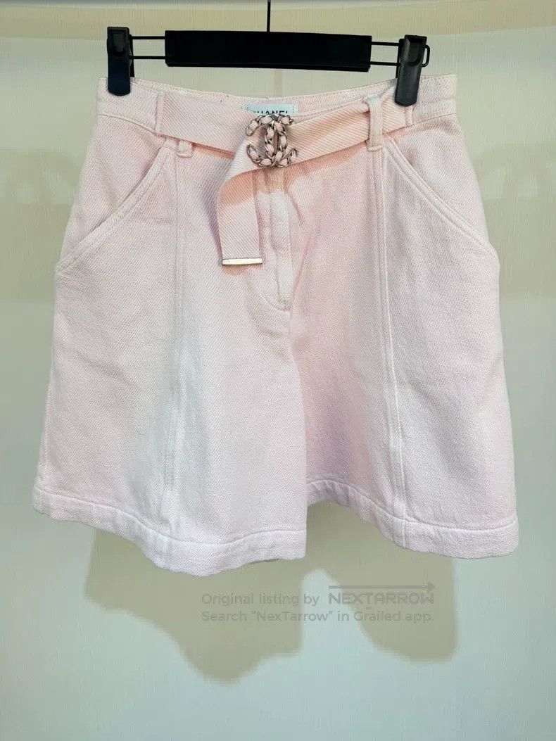 Chanel Chanel 19p cherry pink shorts Size 25" / US 0 / IT 36 - 2 Thumbnail