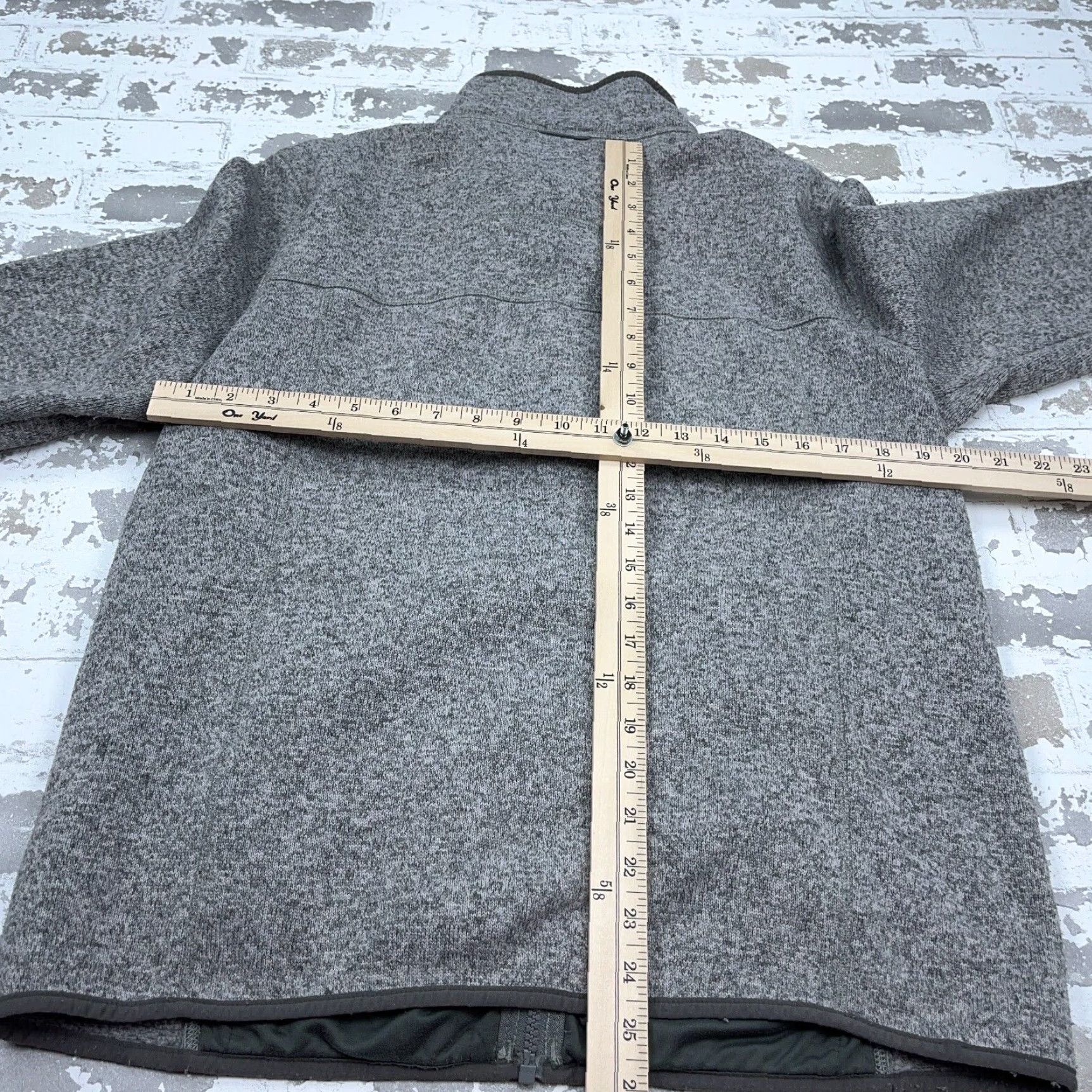 Vintage LL Bean Jacket Women M Gray Full Zip Outdoors Heather Lightweight Pockets Casual Travel Workwear Size M / US 6-8 / IT 42-44 - 7 Thumbnail