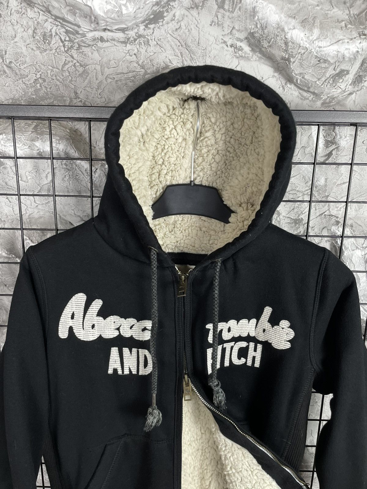 If Six Was Nine Abercrombie and Fitch Vintage 2000s Y2K Fur Jacket LGB Style Size US S / EU 44-46 / 1 - 5 Thumbnail