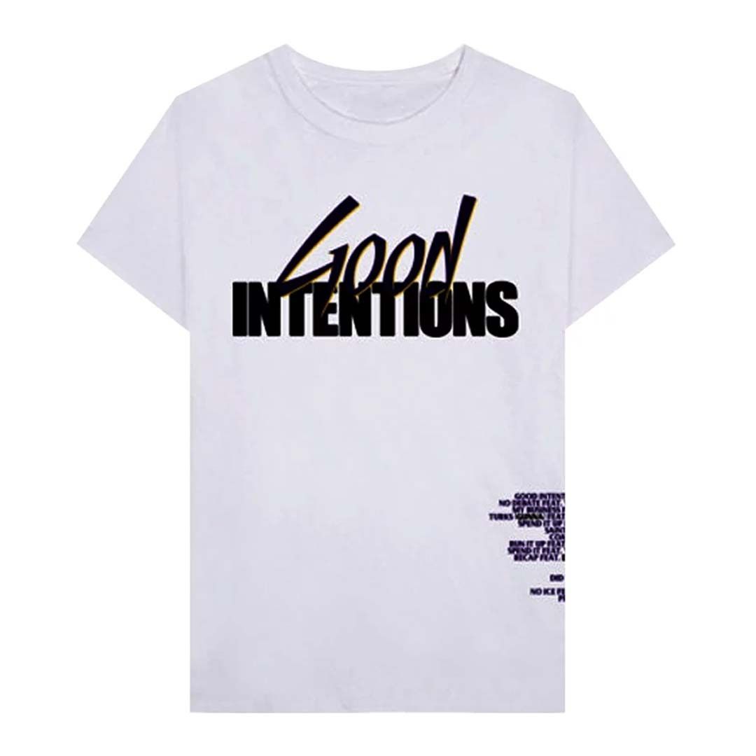 Vlone x Nav Doves Good Intentions Tee 'White' T-shirts Size US XXL / EU 58 / 5 - 1 Thumbnail