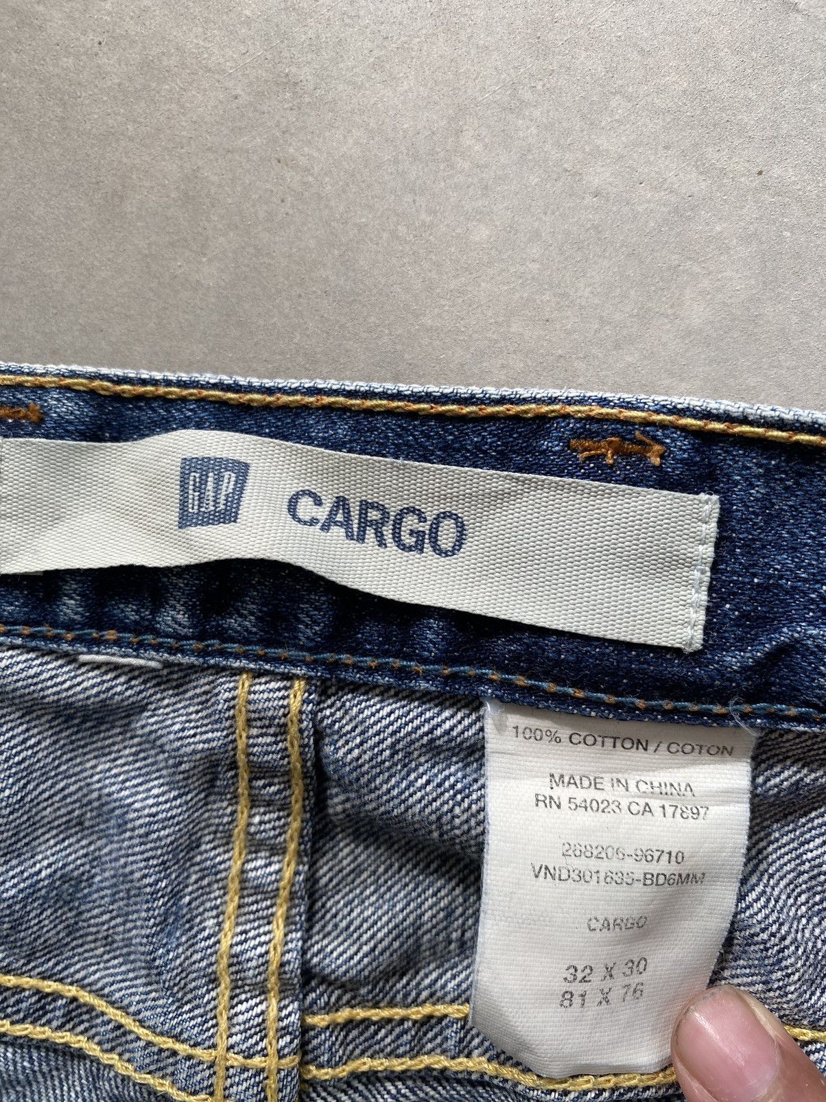 Gap GAP CARGO DENIM PANT Size US 33 - 5 Thumbnail