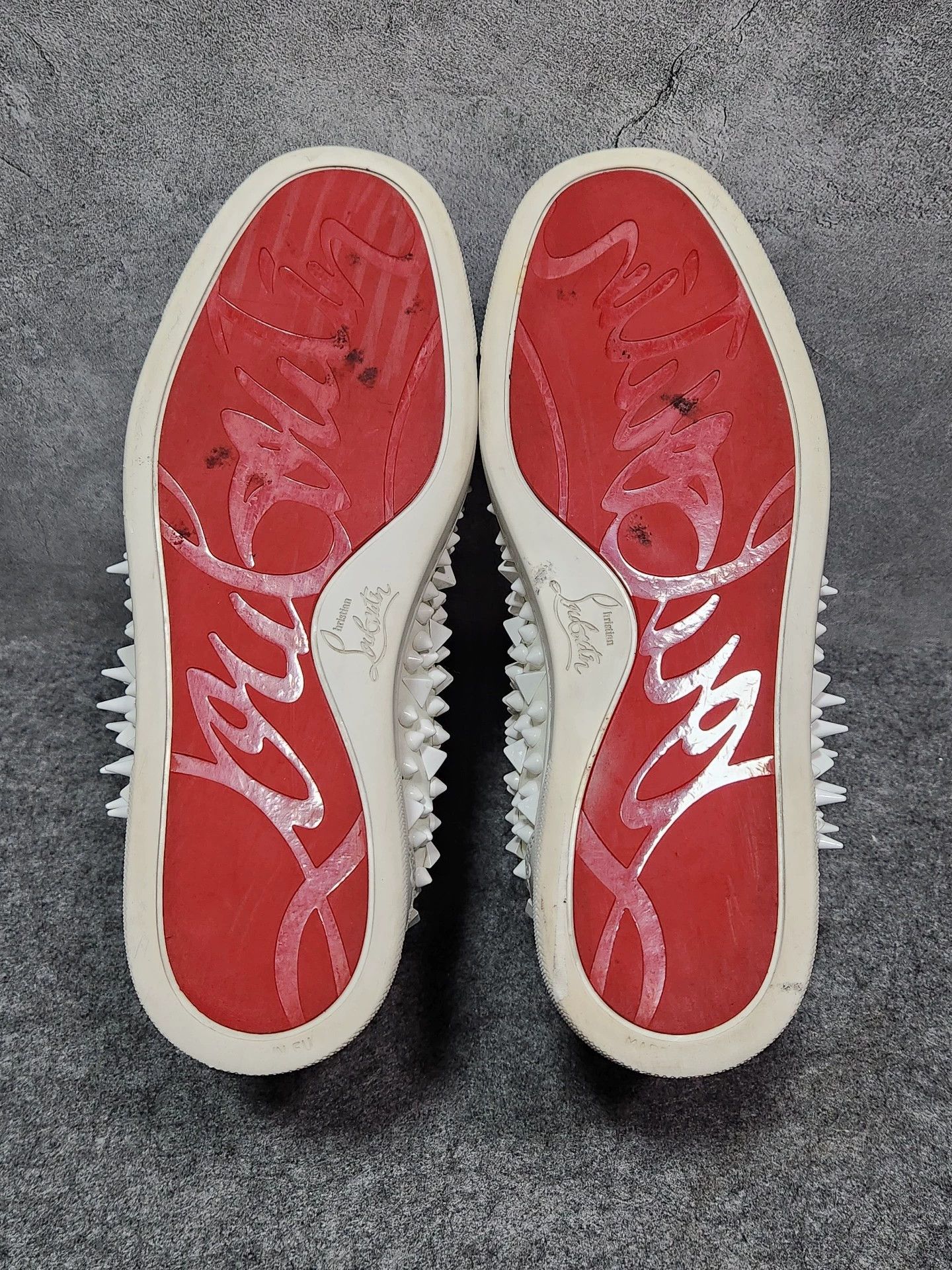 Christian Louboutin Christian Louboutin PIK series white patent and red sole. Size US 6.5 / EU 39-40 - 8 Thumbnail