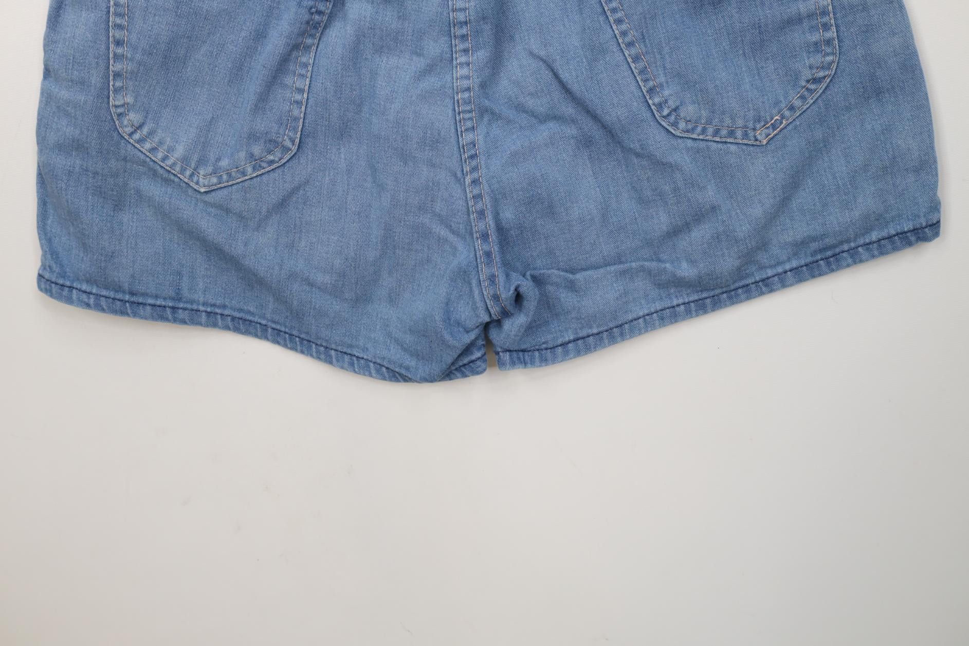Vintage Vintage 70s 80s Streetwear Denim Jean Shorts Jorts Cotton Size 32" / US 10 / IT 46 - 10 Thumbnail