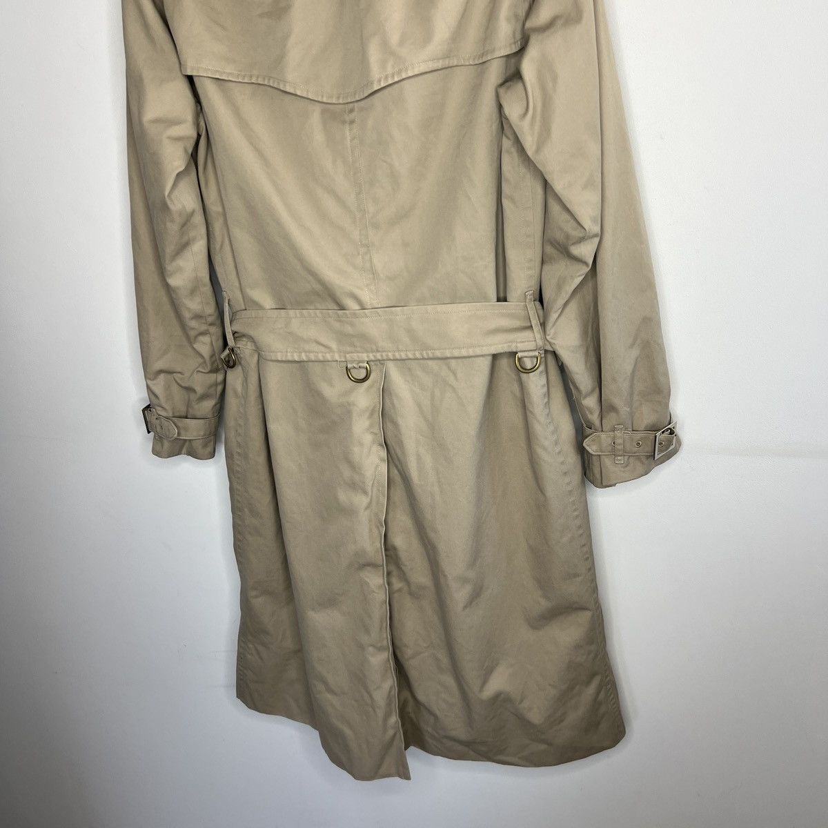 Burberry Vintage Burberry Trench Coat 90s Nova Check Beige Belted Size US M / EU 48-50 / 2 - 8 Thumbnail