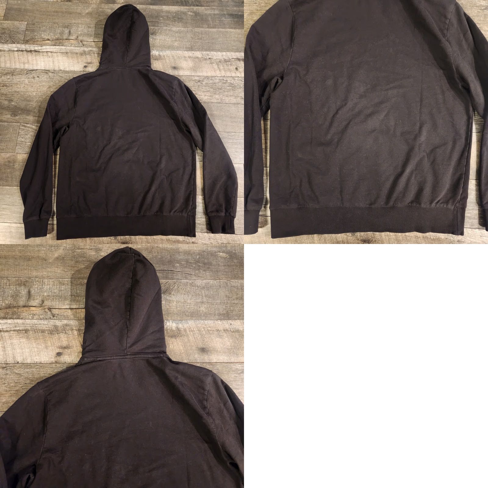 Vintage VINTAGE Buffalo Trace Distillery Hoodie Sz Medium Black Gold Script Bar Men Pullover Hooded Pockets Logo Athletic Size US M / EU 48-50 / 2 - 8 Thumbnail