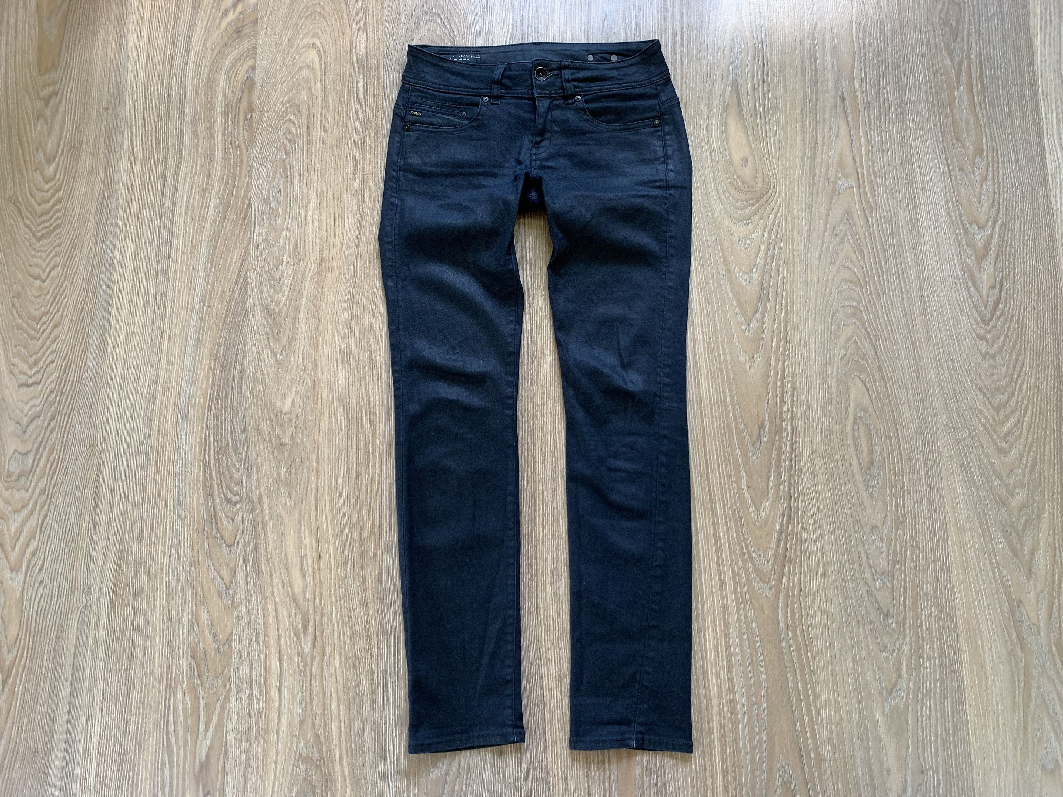 G-Star Women’s G-Star RAW Midge Saddle Mid Black Stretch Jeans Size 27" / US 4 / IT 40 - 2 Thumbnail