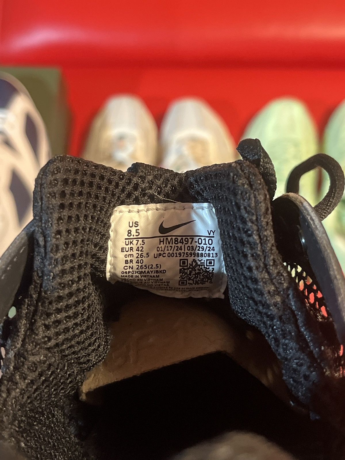 Nike Nike Air Zoom Spiridon Cage 2 - Black/Black Size US 8.5 / EU 41-42 - 7 Thumbnail