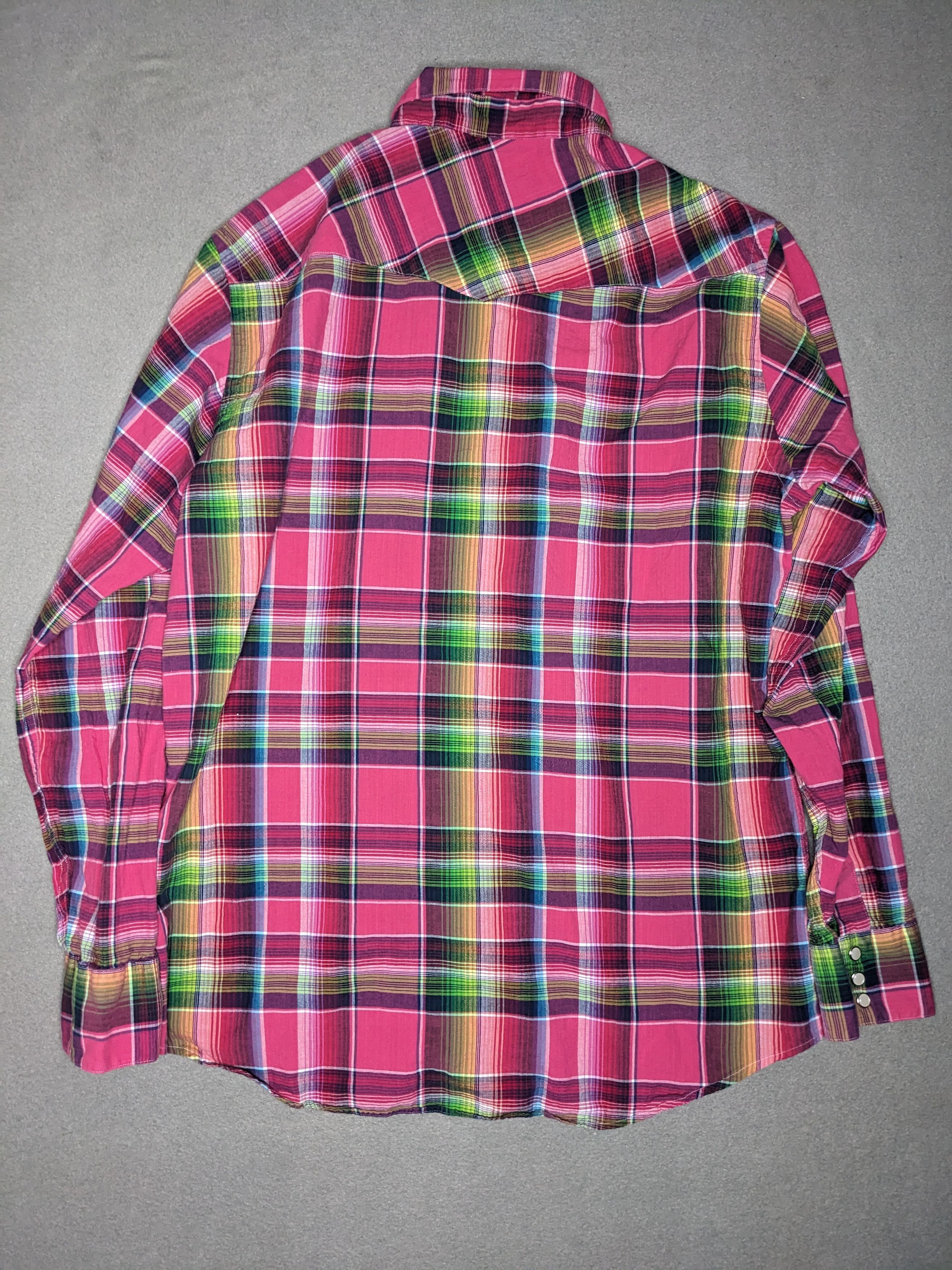 Polo Ralph Lauren Polo Ralph Lauren Western Shirt Pearl Snap Large Plaid Size US L / EU 52-54 / 3 - 6 Thumbnail