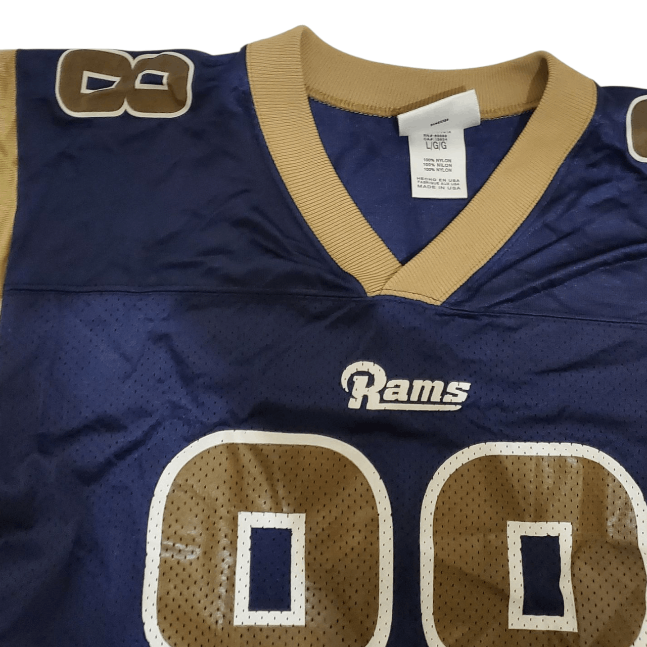 Vintage 90s St. Louis Rams Tory Holt NFL Jersey Size US L / EU 52-54 / 3 - 2 Thumbnail