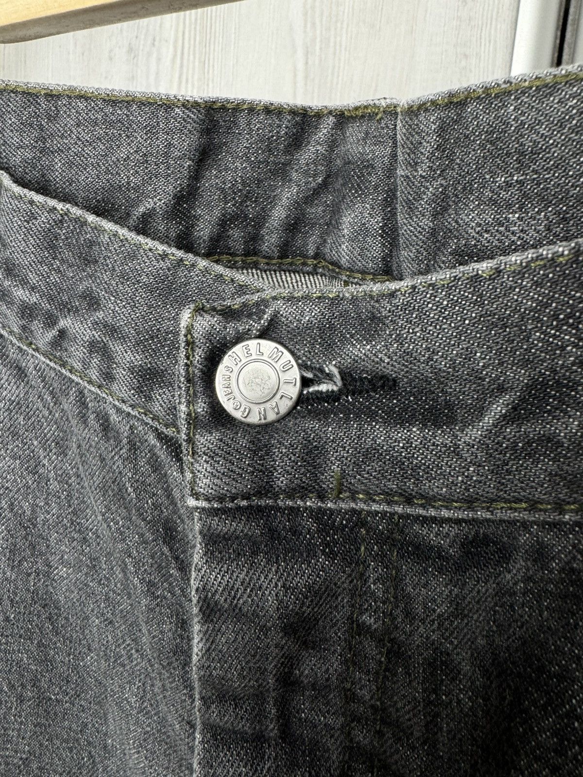 Helmut Lang Helmut Lang vintage produced in 1999 grey denim jeans pants Size US 32 / EU 48 - 5 Thumbnail