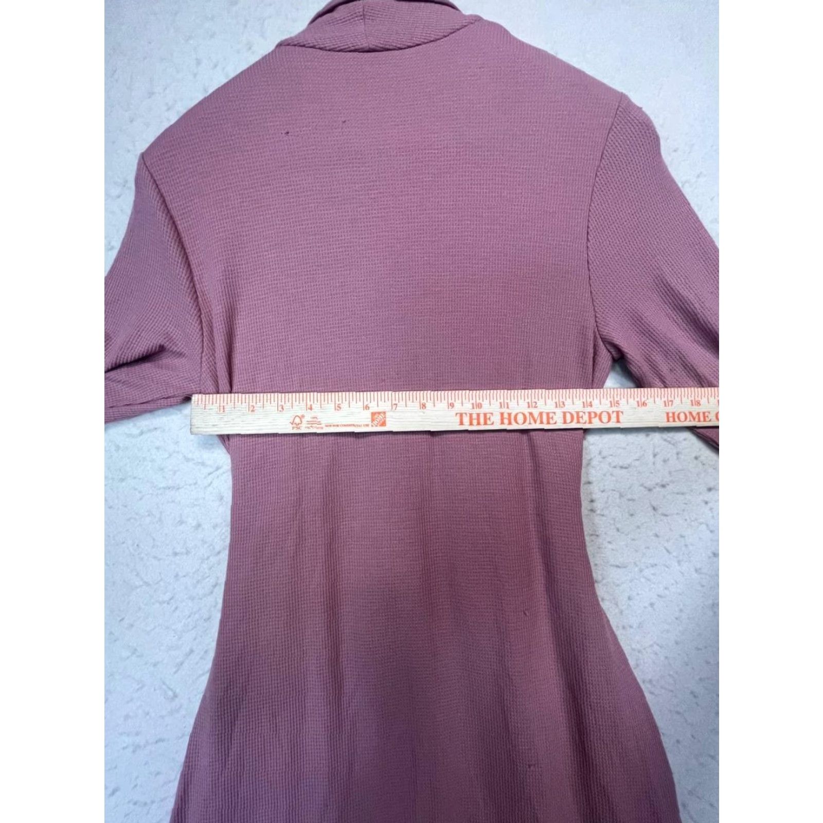 Athleta Athleta Wind Down Robe Cardigan Sweater Women Small Pink Rose Open Long Sleeve Vintage No Size ONE SIZE - 3 Thumbnail