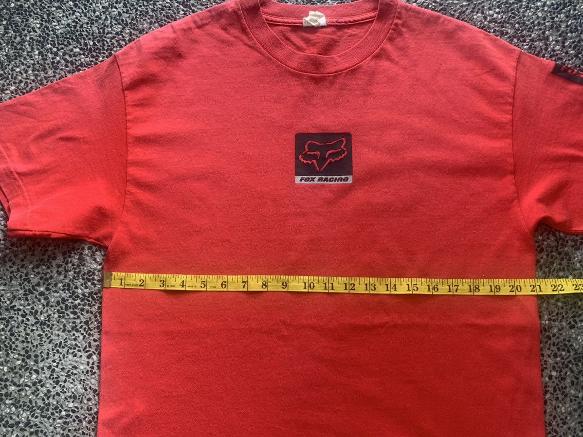 Fox Racing × Vintage Vintage 90s Fox Racing T Shirt Size US L / EU 52-54 / 3 - 9 Thumbnail