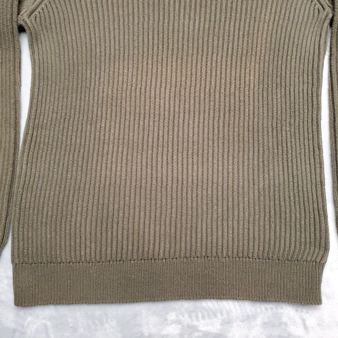 Vintage VINTAGE LL Bean Sweater Mens XL Tall Green Ribbed Long Sleeve Pullover Retro Classic Size US XL / EU 56 / 4 - 2 Thumbnail