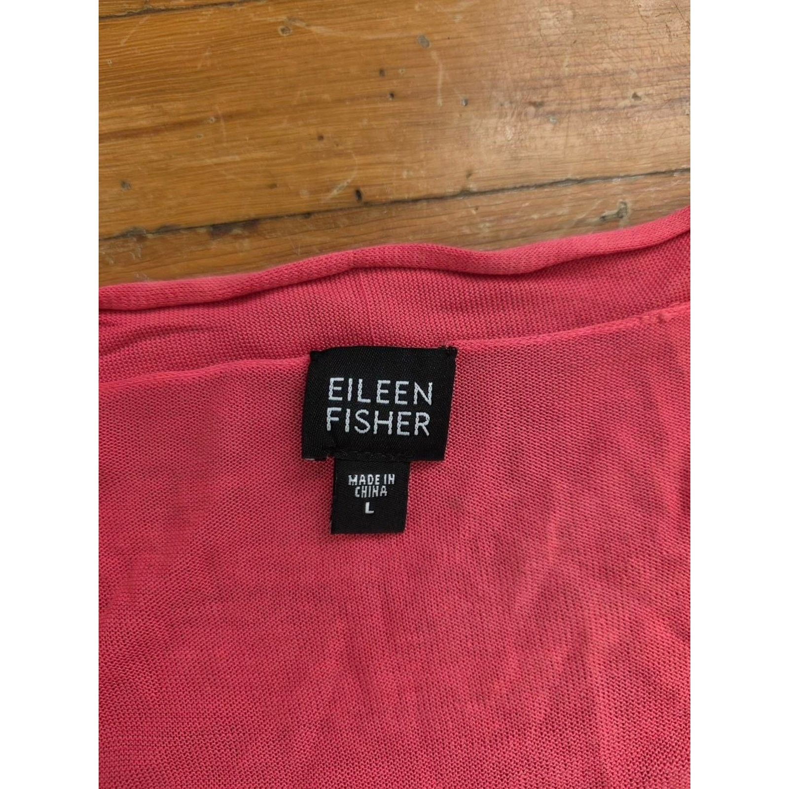 Eileen Fisher Eileen Fisher Sweater Silk Cardigan Shrug Burnt Ora L A00113 Size L / US 10 / IT 46 - 6 Thumbnail