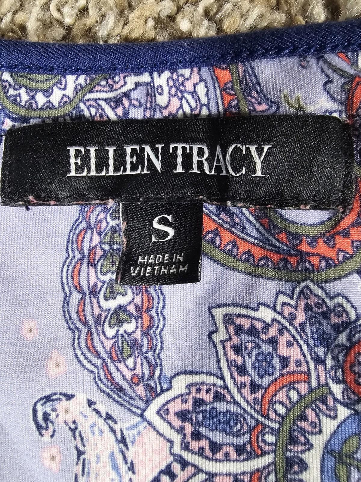 Other Ellen Tracy Small Paisley Dress Size S / US 4 / IT 40 - 3 Thumbnail
