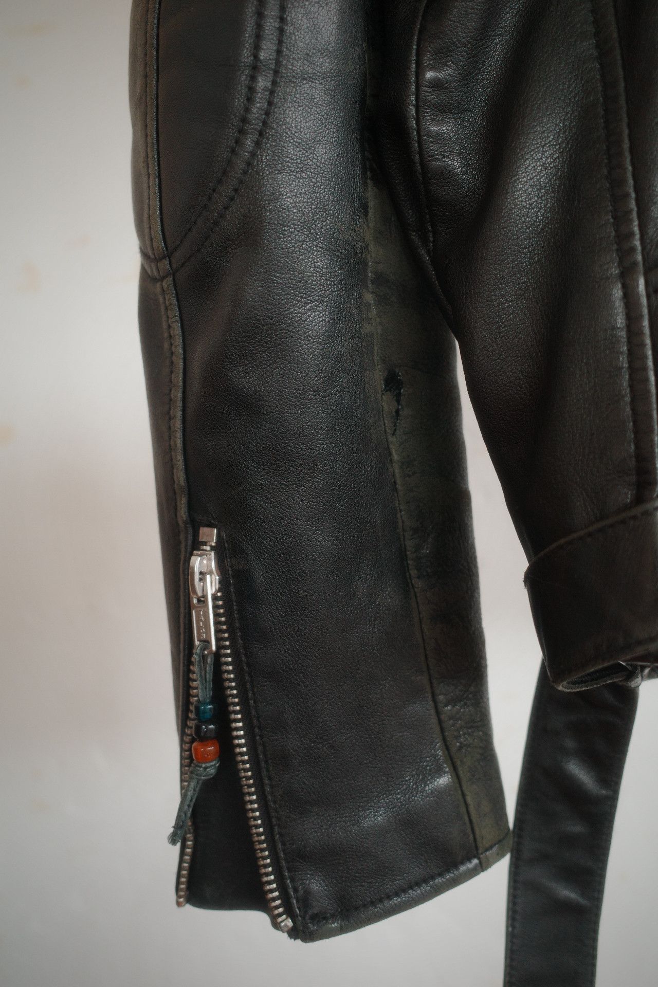 Blk Dnm LEATHER JACKET 5 Size US M / EU 48-50 / 2 - 6 Thumbnail