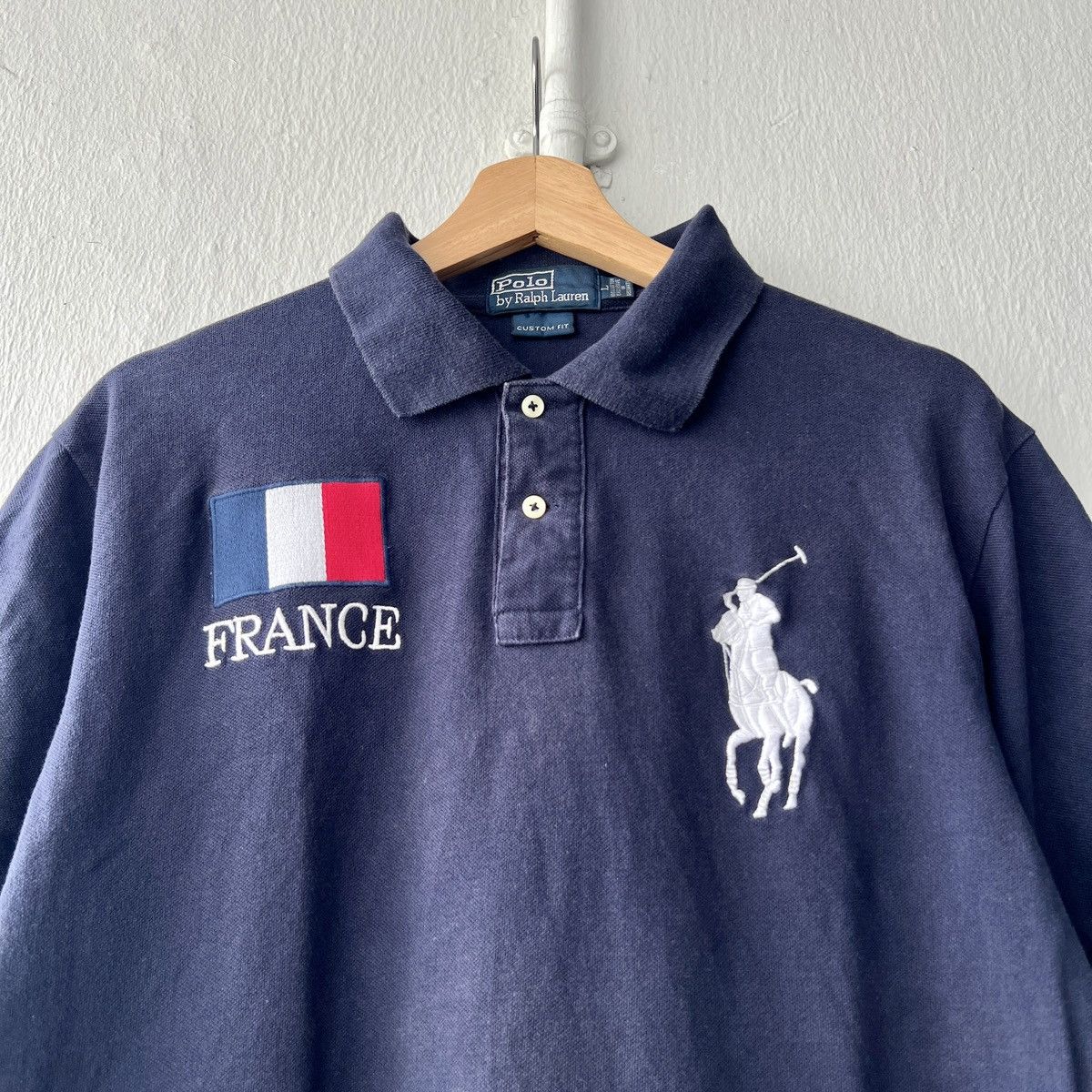 Polo Ralph Lauren Polo Ralph Lauren France Polo Tee Shirt Size US L / EU 52-54 / 3 - 1 Thumbnail