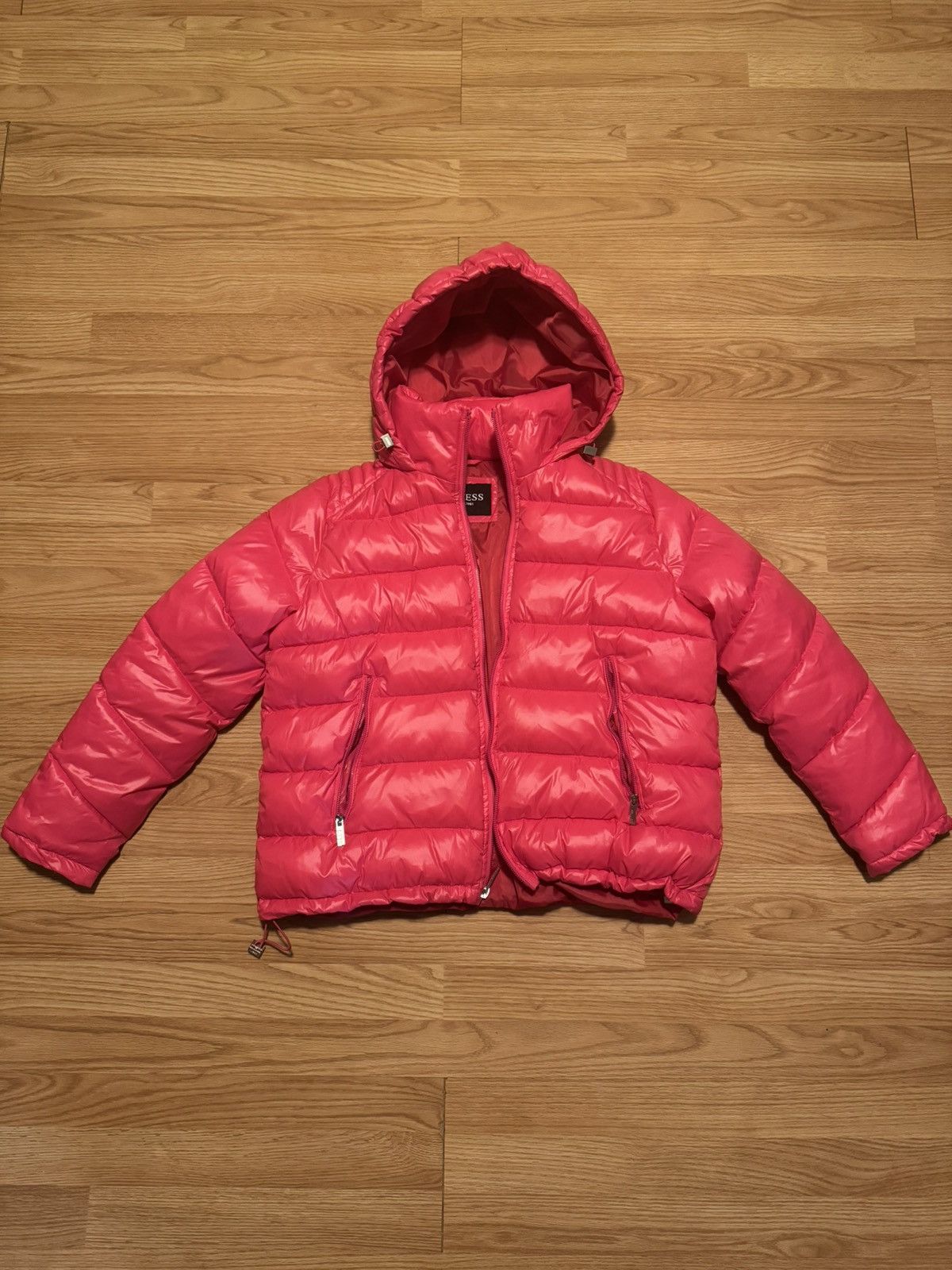 Guess Guess Hooded Puffer Jacket Size XL / US 12-14 / IT 48-50 - 1 Thumbnail
