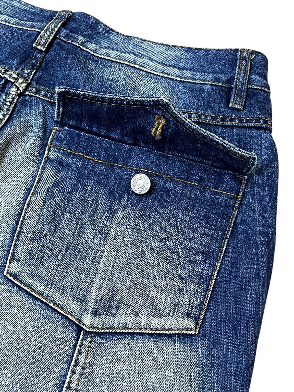 GOSTAR DE FUGA ARCHIVAL GOSTAR DE FUGA “FUGA” STRAIGHT CUT JEANS Size US 32 / EU 48 - 9 Thumbnail