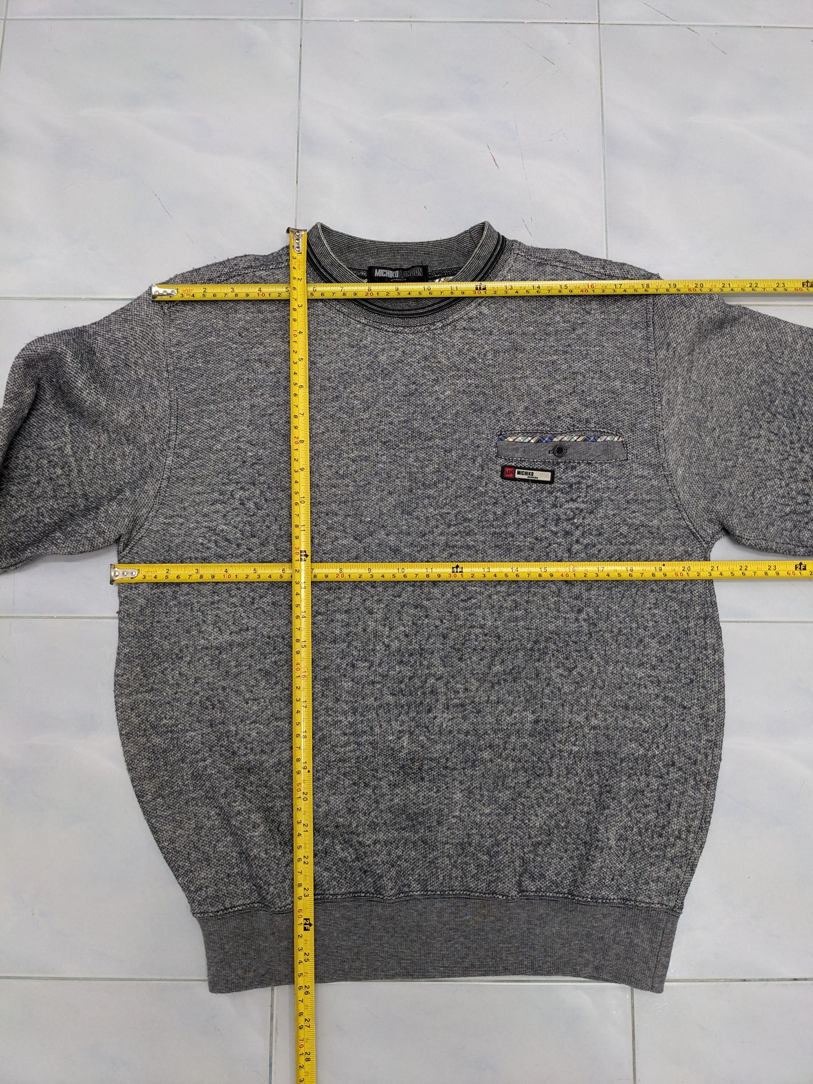 Michiko Koshino London Michiko Koshino London Crewneck Single Pocket Sweatshirt Size US M / EU 48-50 / 2 - 7 Thumbnail