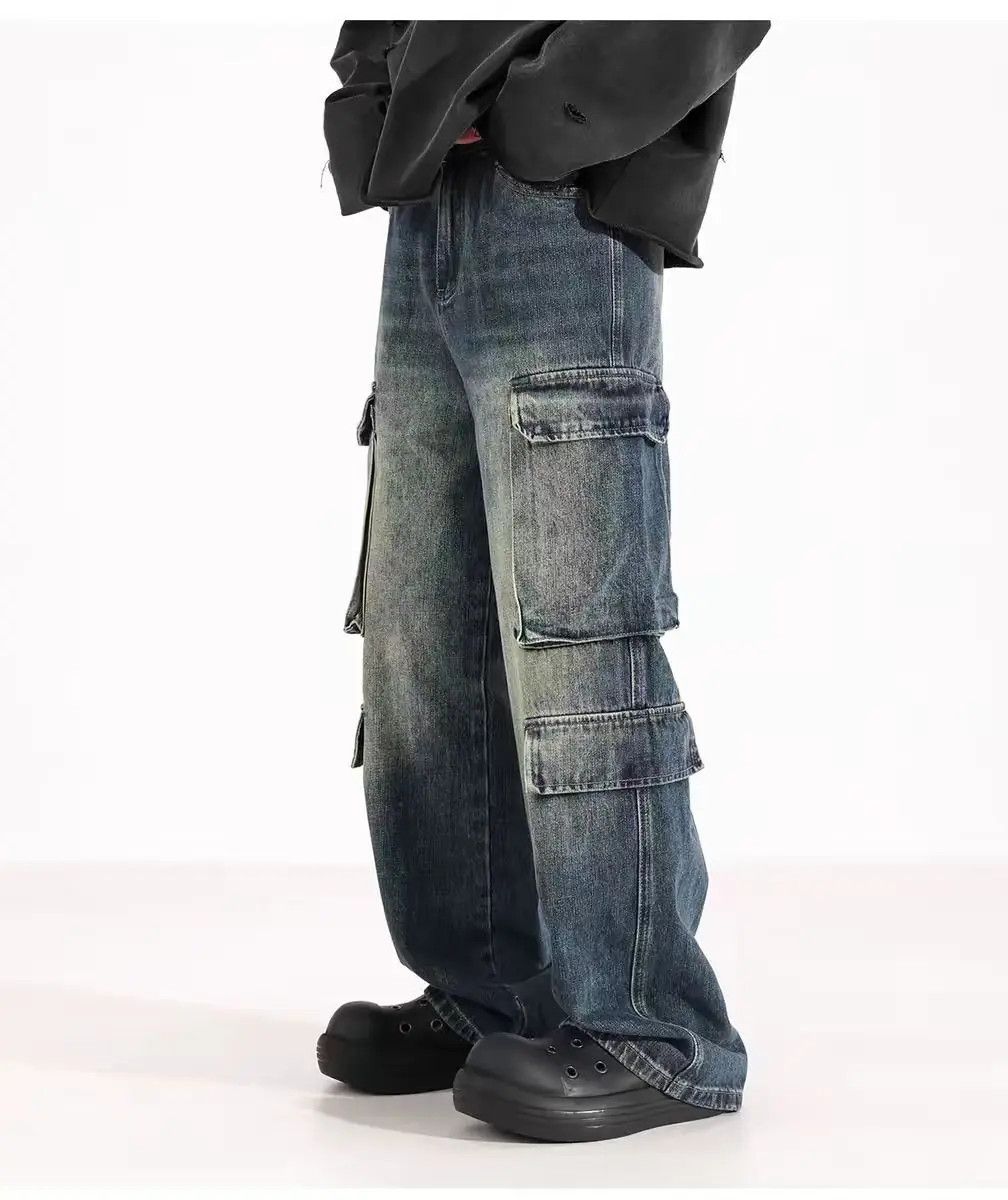 Designer × Japanese Brand Vintage Streetwear Harajuku Loose Casual Pants Size US 31 - 1 Thumbnail