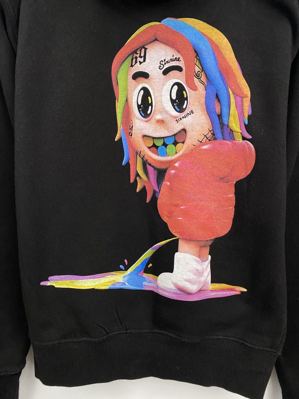 🇺🇸 69 6ix9ine Rap Y2K Hoodie XXXTENTACION Travis Scott Style