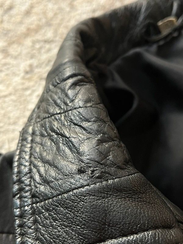 Dr. Martens C&AxDr. Martins Vintage 1980s Leather Biker Jacket Sz 2 / XS Size XS / US 0-2 / IT 36-38 - 15 Thumbnail