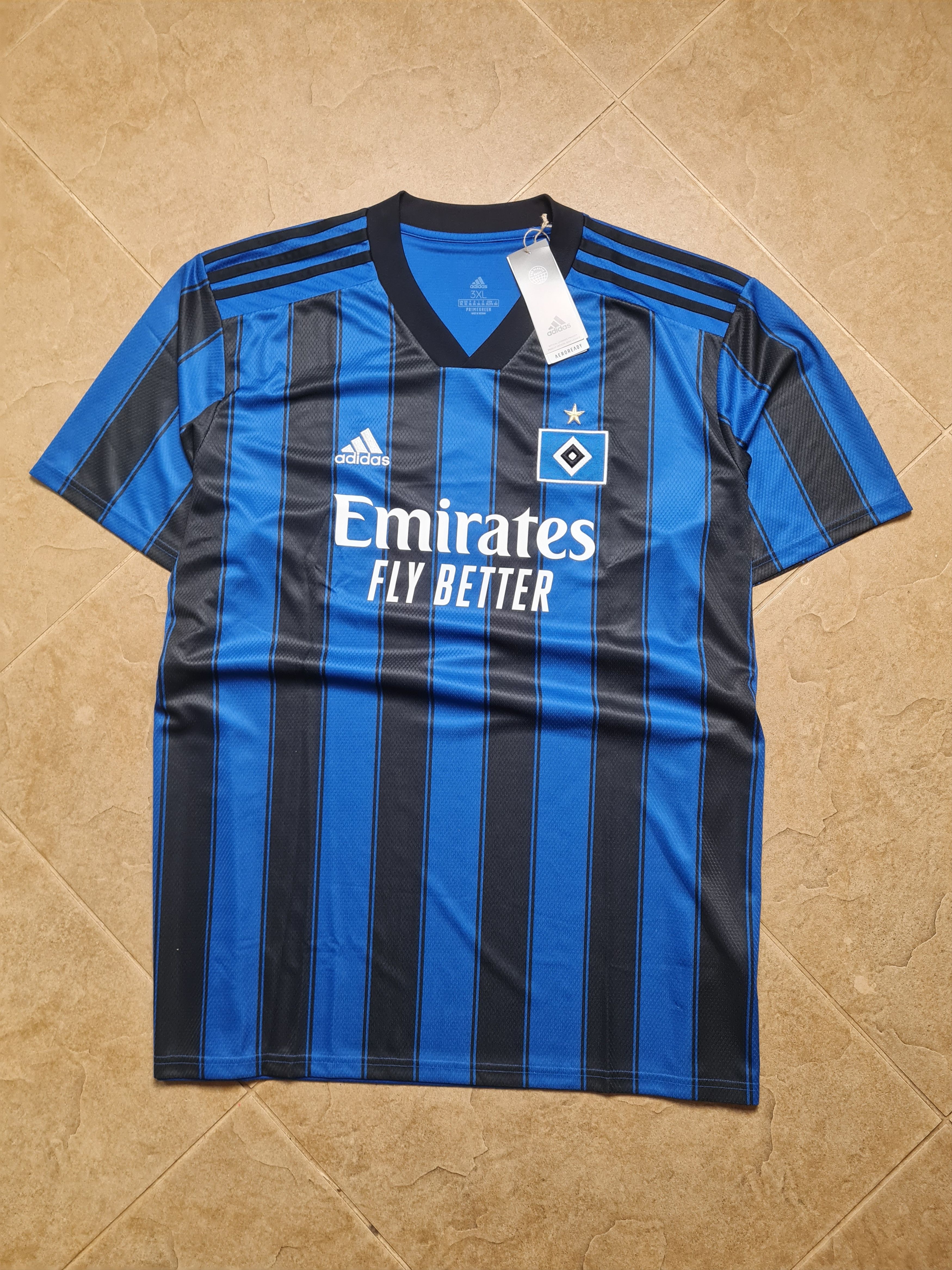 Adidas HAMBURG SV GERMANY 2021/2022 JERSEY HOME ADIDAS SIZE 3XL Size US XXL / EU 58 / 5 - 18 Thumbnail